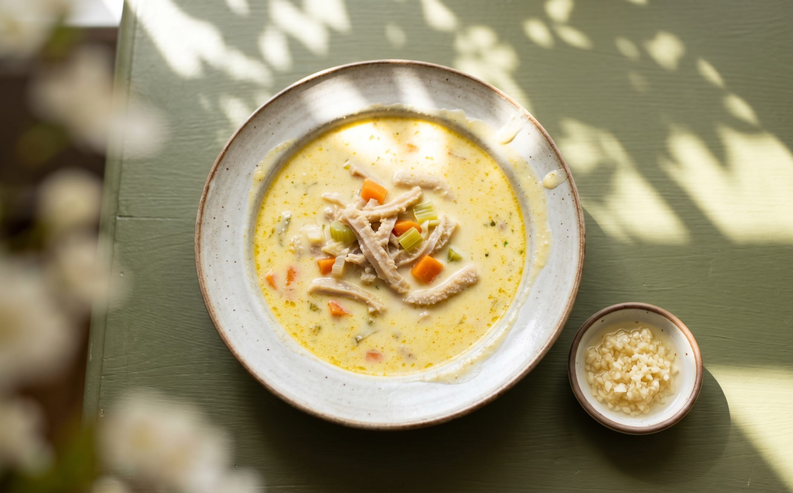 Ciorbă de Burtă (Creamy Sour Tripe Soup)
