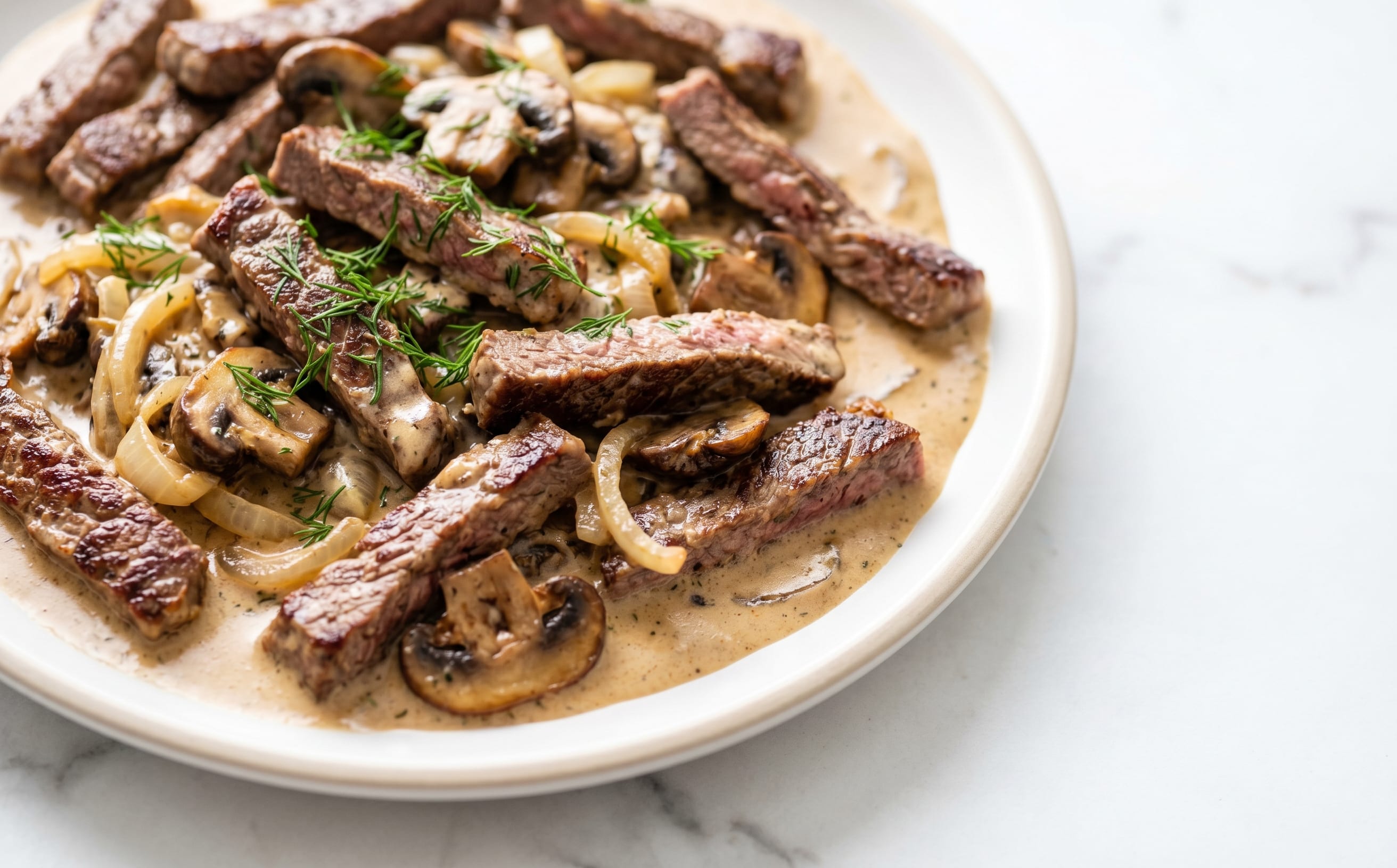 Beef Stroganoff