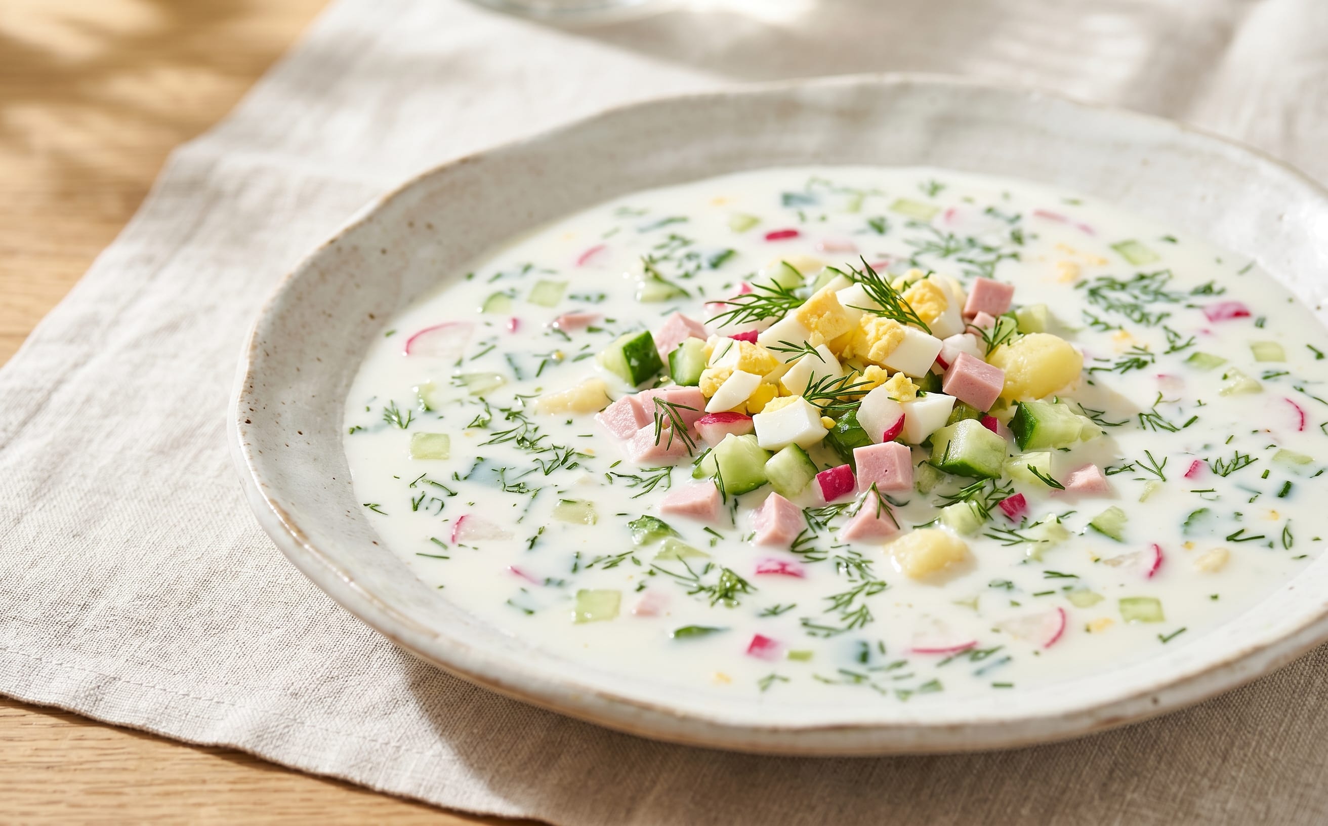 Okroshka (Cold Kefir Soup)