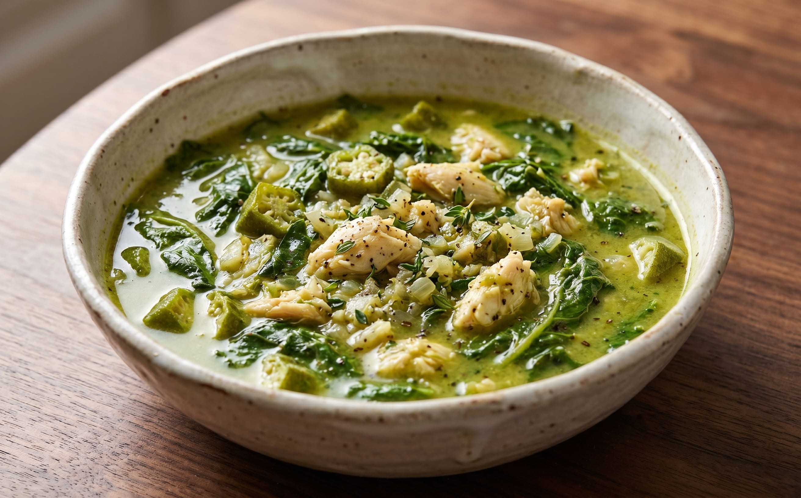 Callaloo and Crab Soup