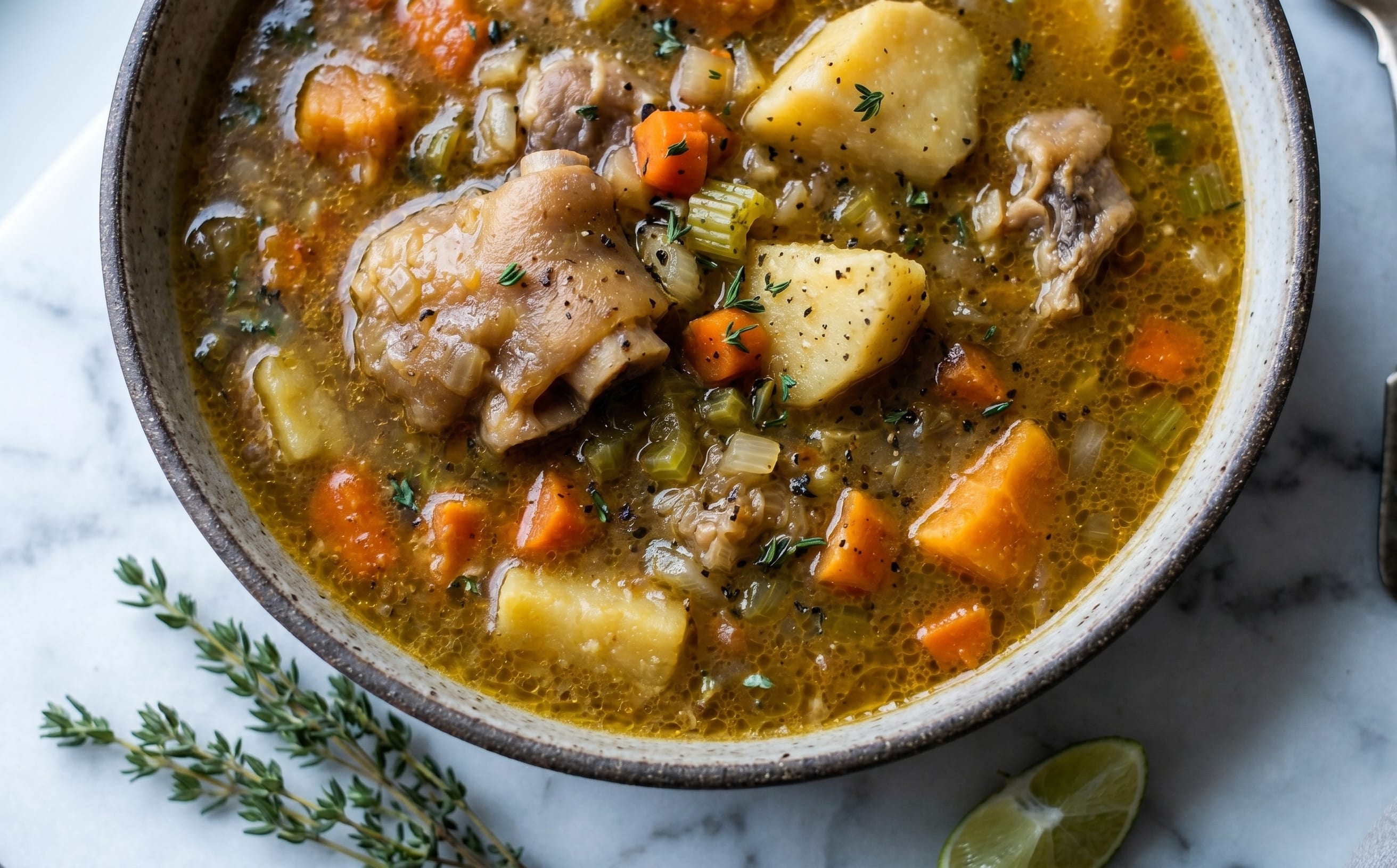 Cow Heel Soup