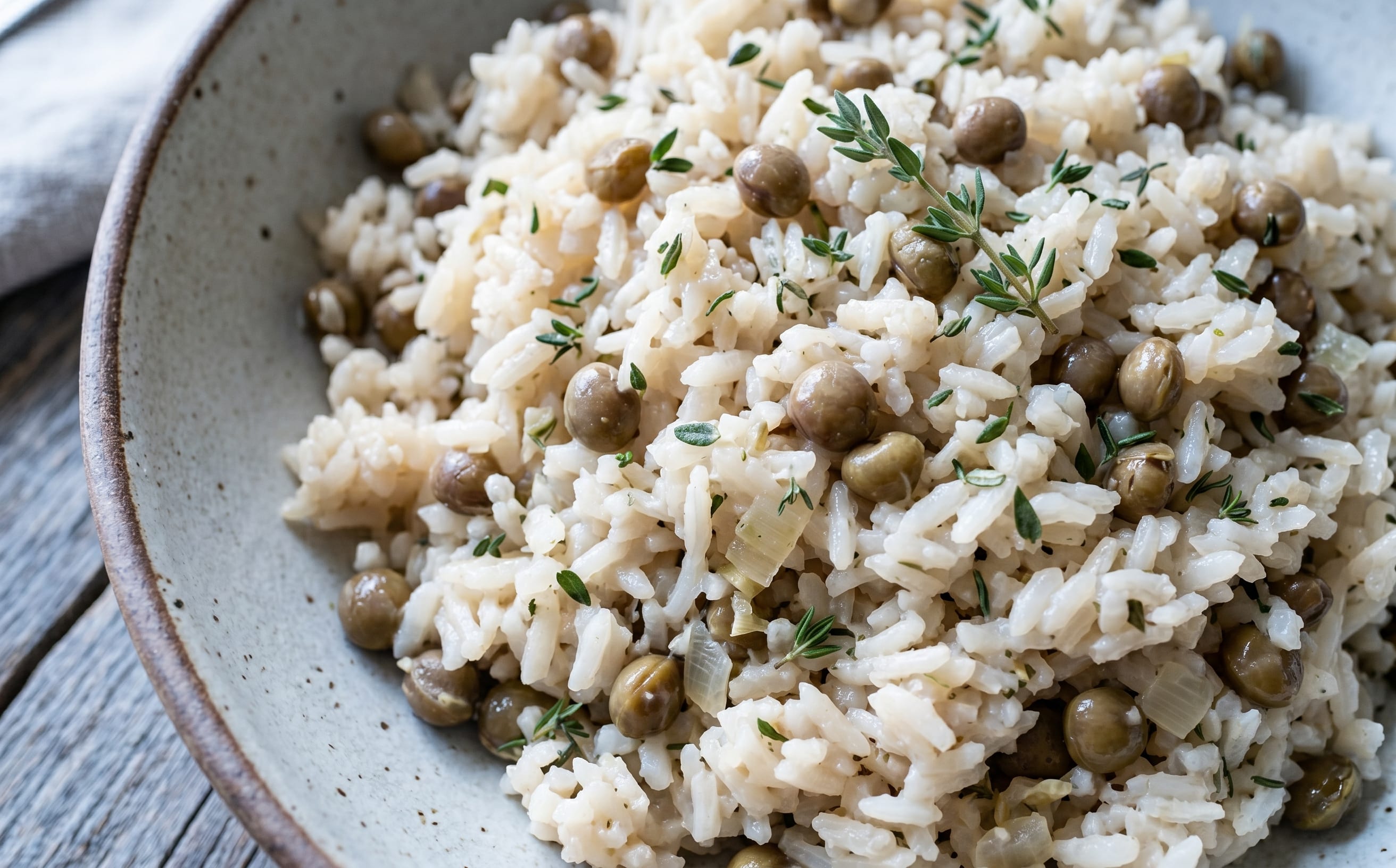Coconut Rice and Pigeon Peas