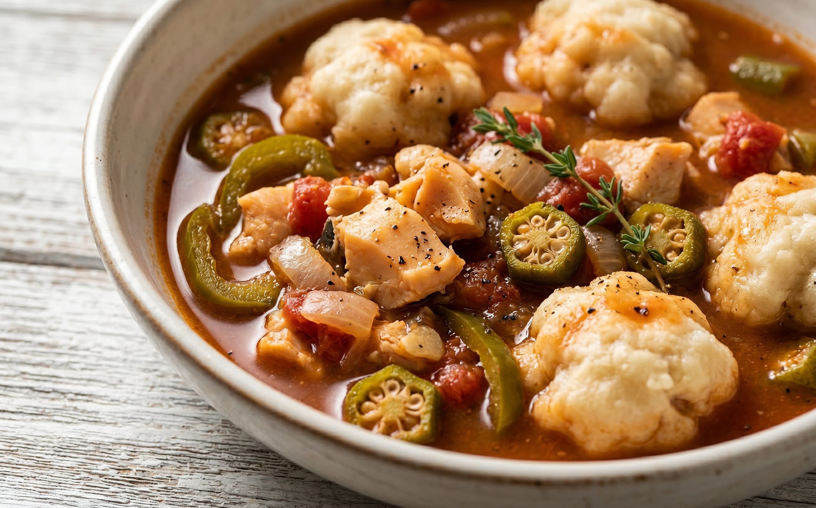 Conch Stew with Dumplings