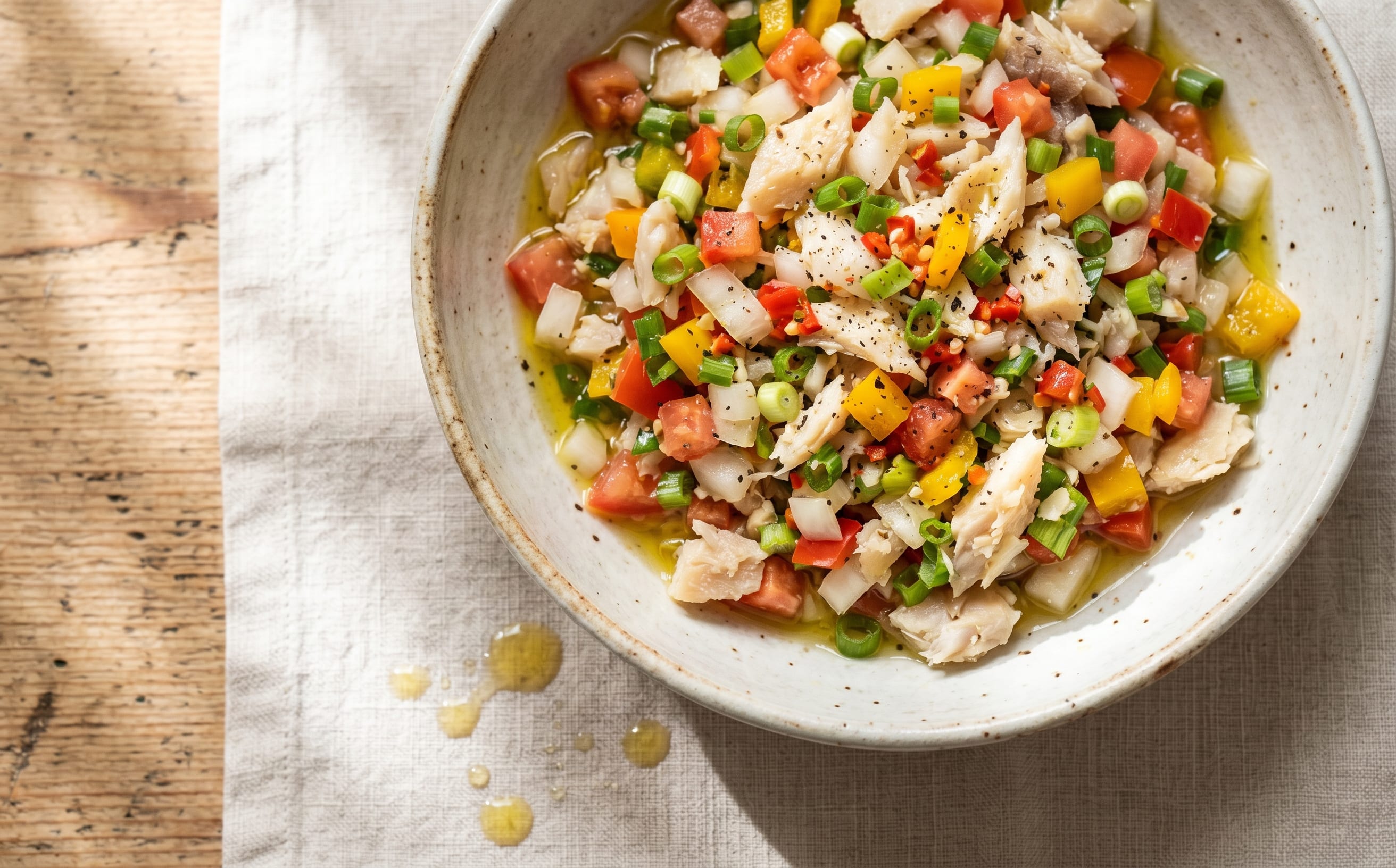 Salted Cod Salad
