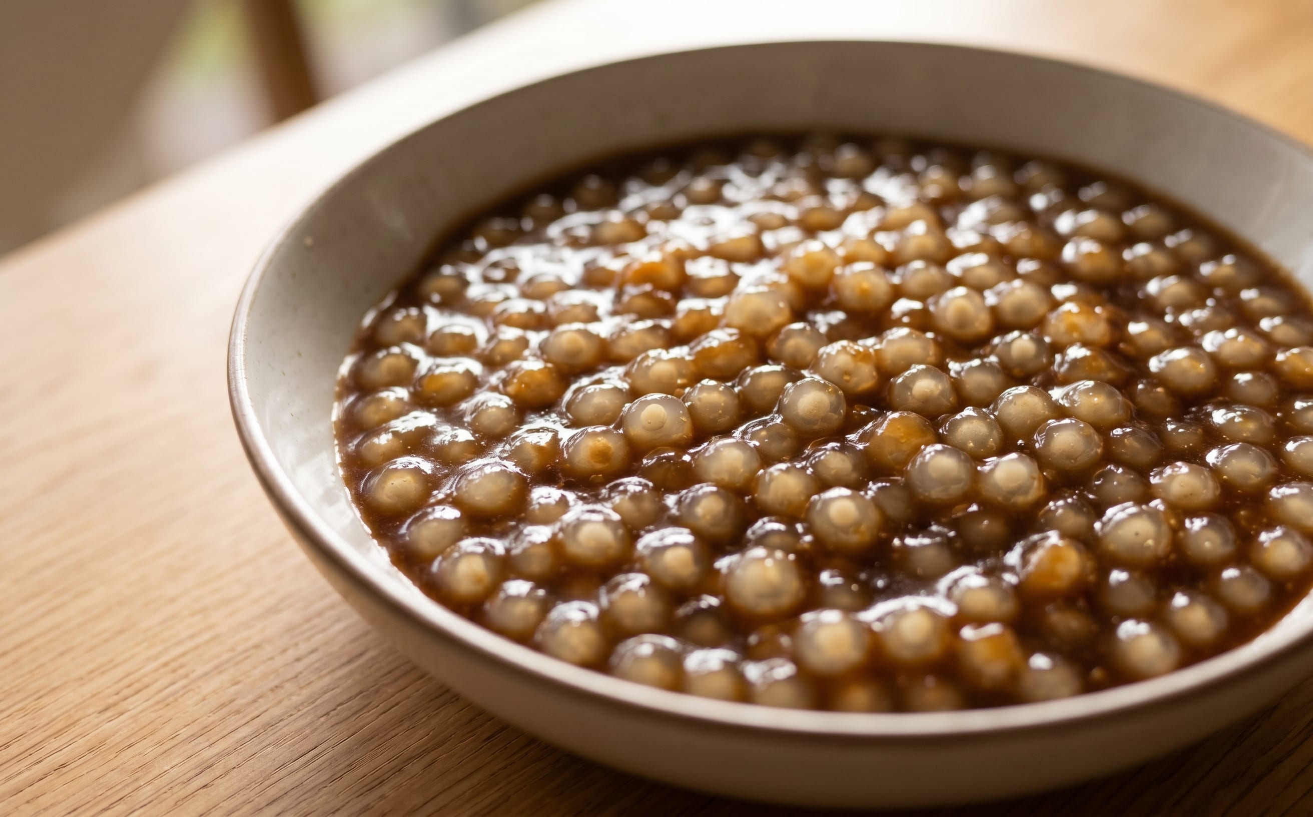 Pisua (Tapioca in Coconut Caramel)