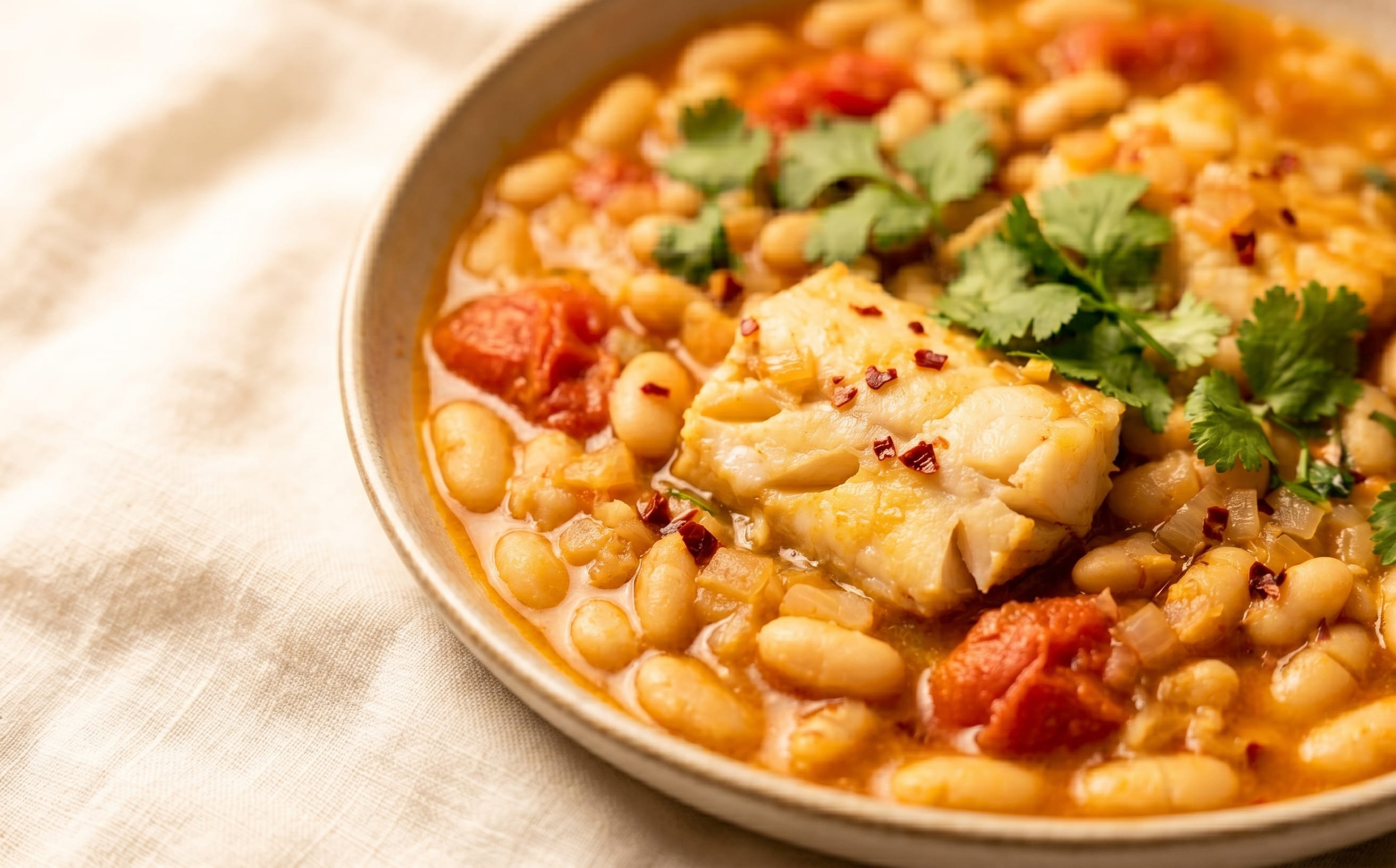Fish and White Bean Stew