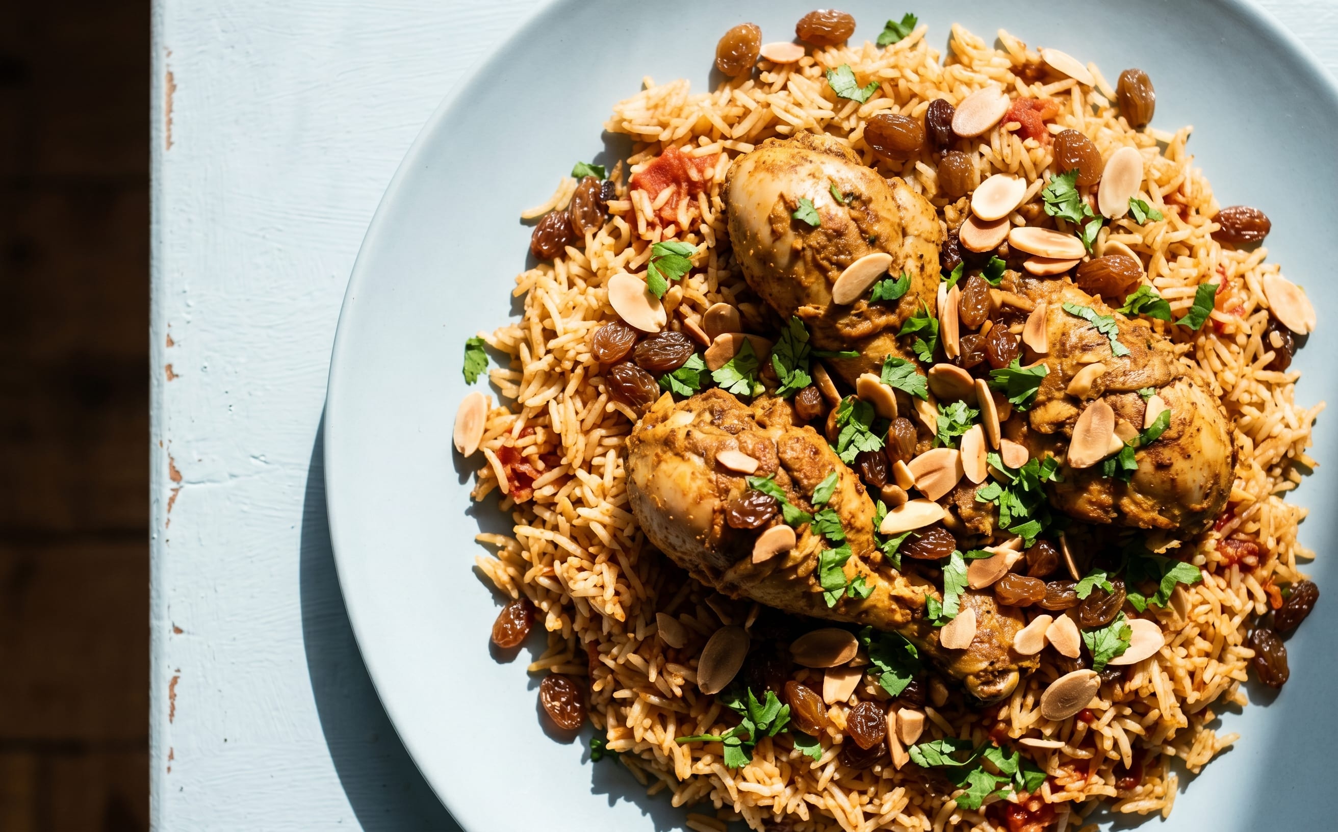 Kabsa Dajaj (Spiced Chicken and Rice)