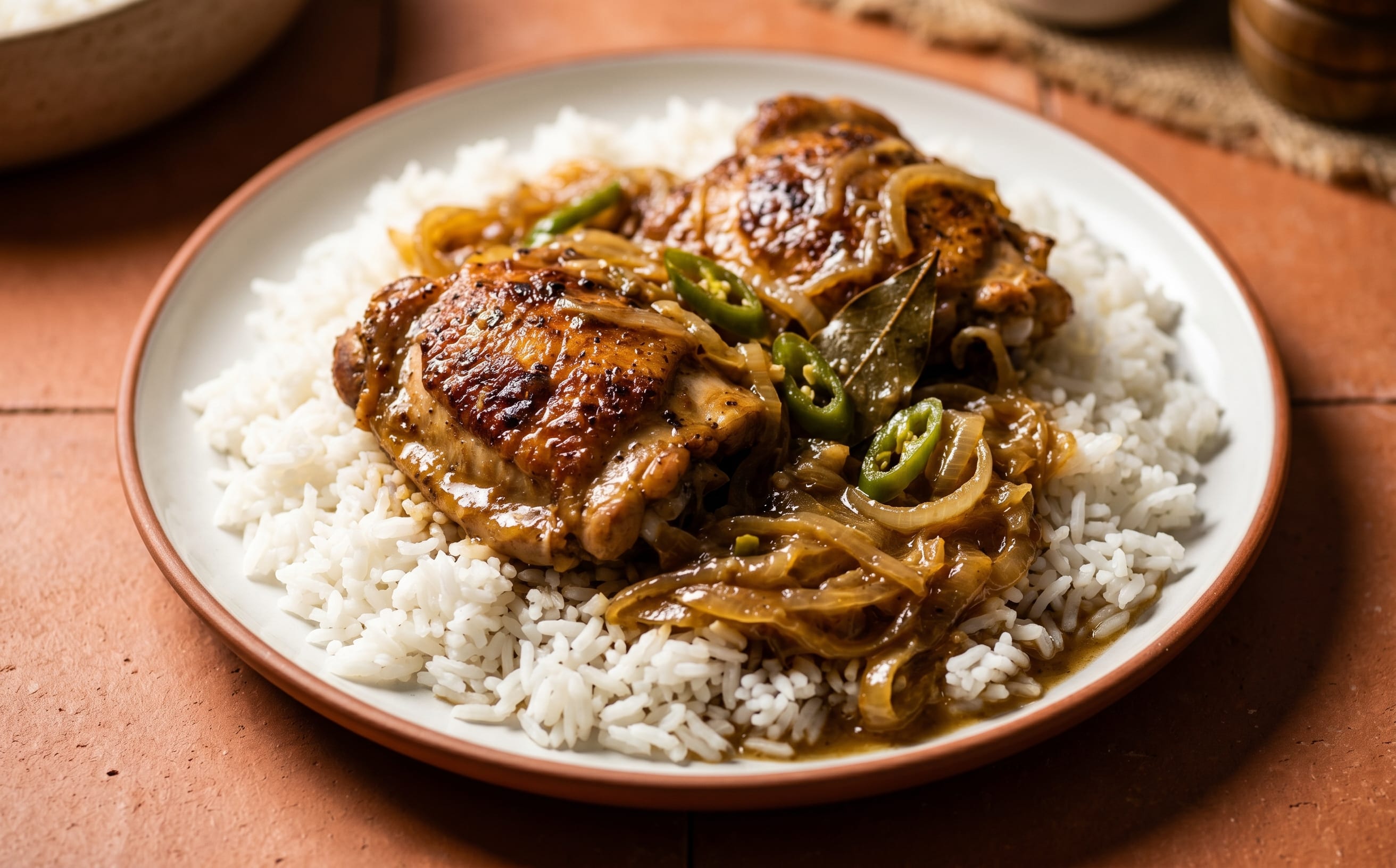 Poulet Yassa (Lemon-Onion Chicken)