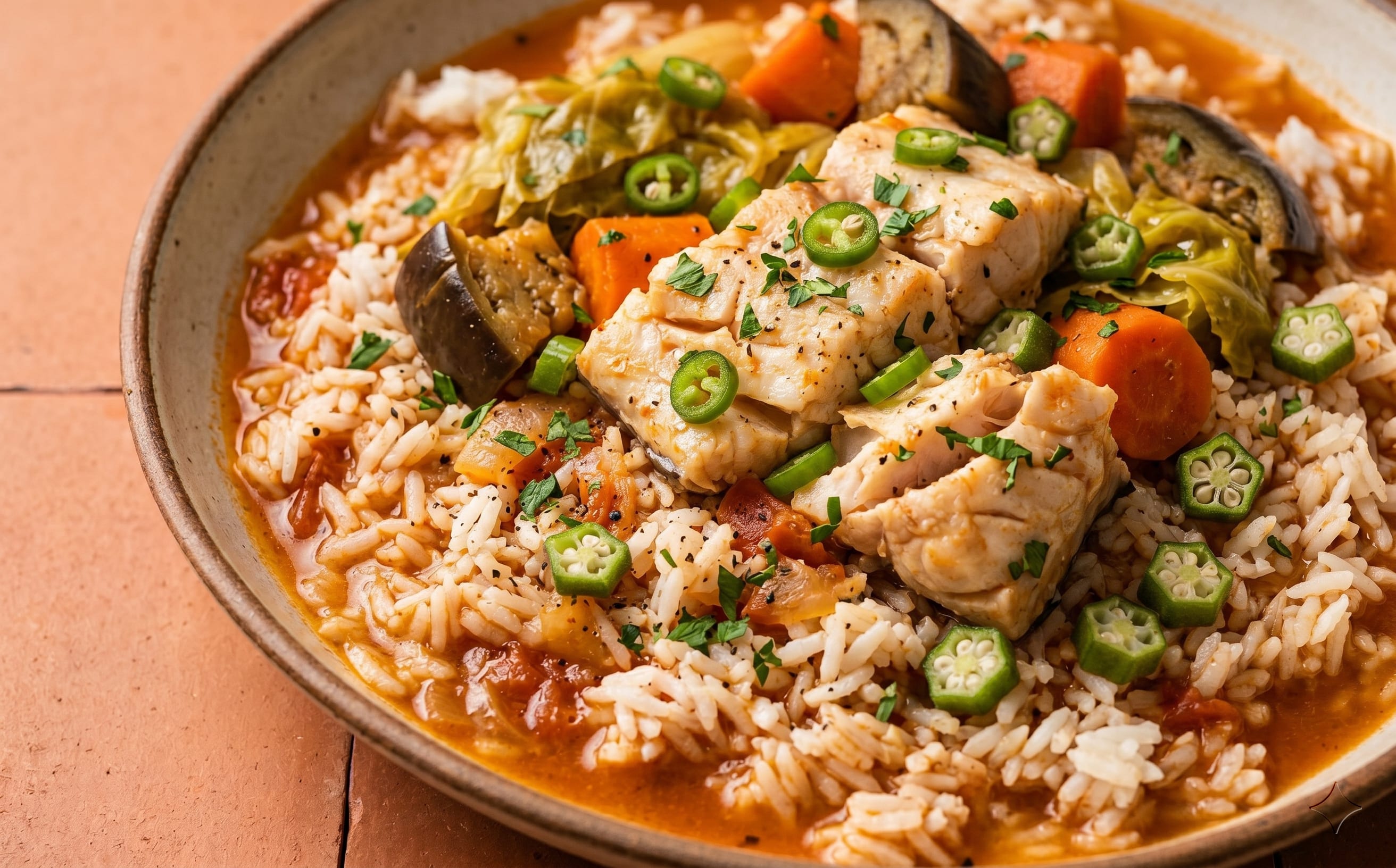 Ceebu Jën (Senegalese Fish and Rice)