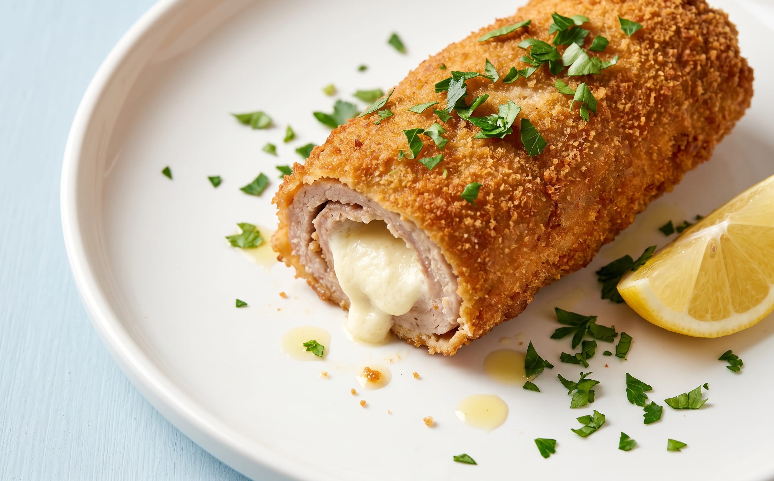 Karađorđeva Šnicla (Kaymak-Stuffed Breaded Veal)