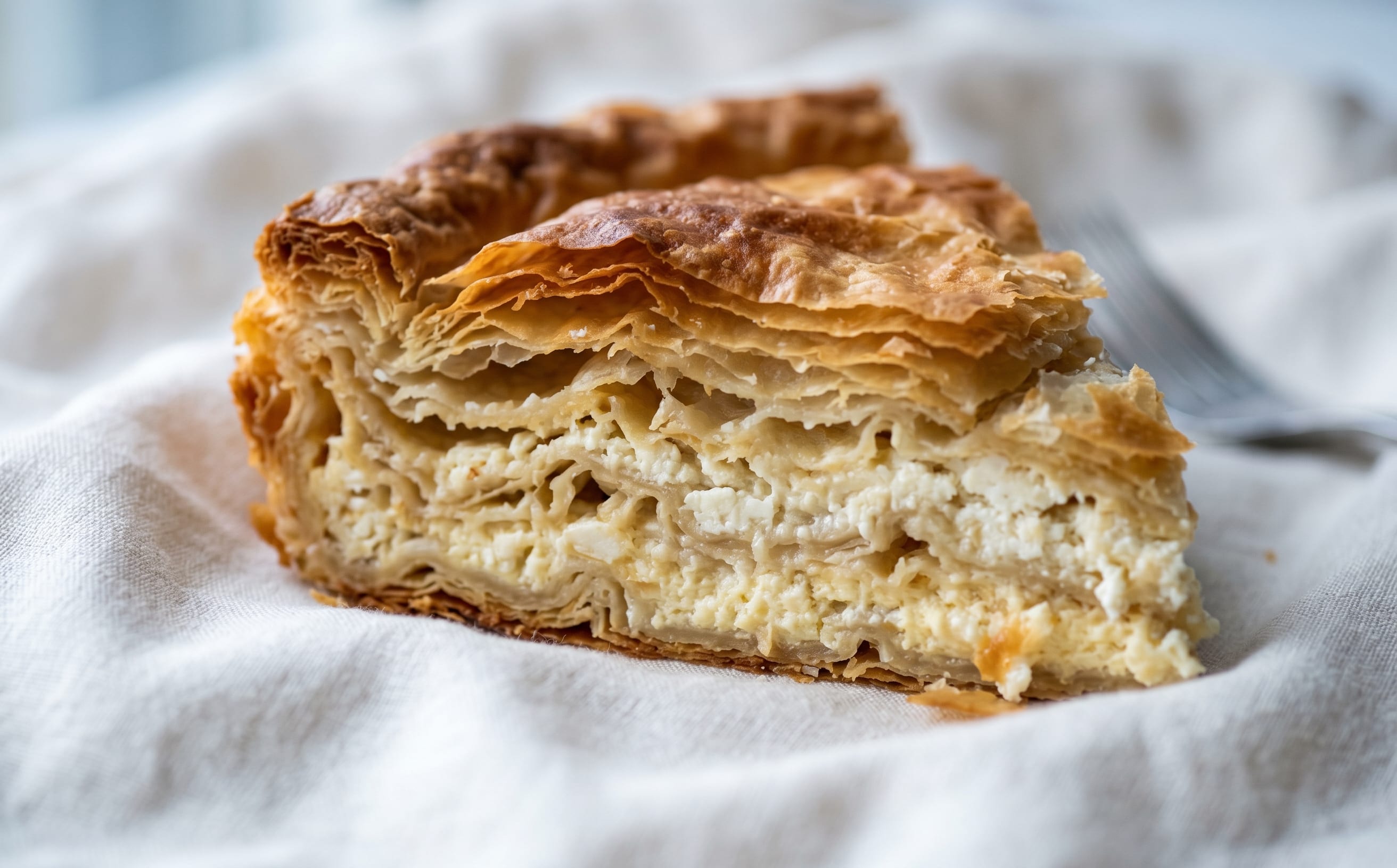 Gibanica (Serbian Cheese Phyllo Pie)