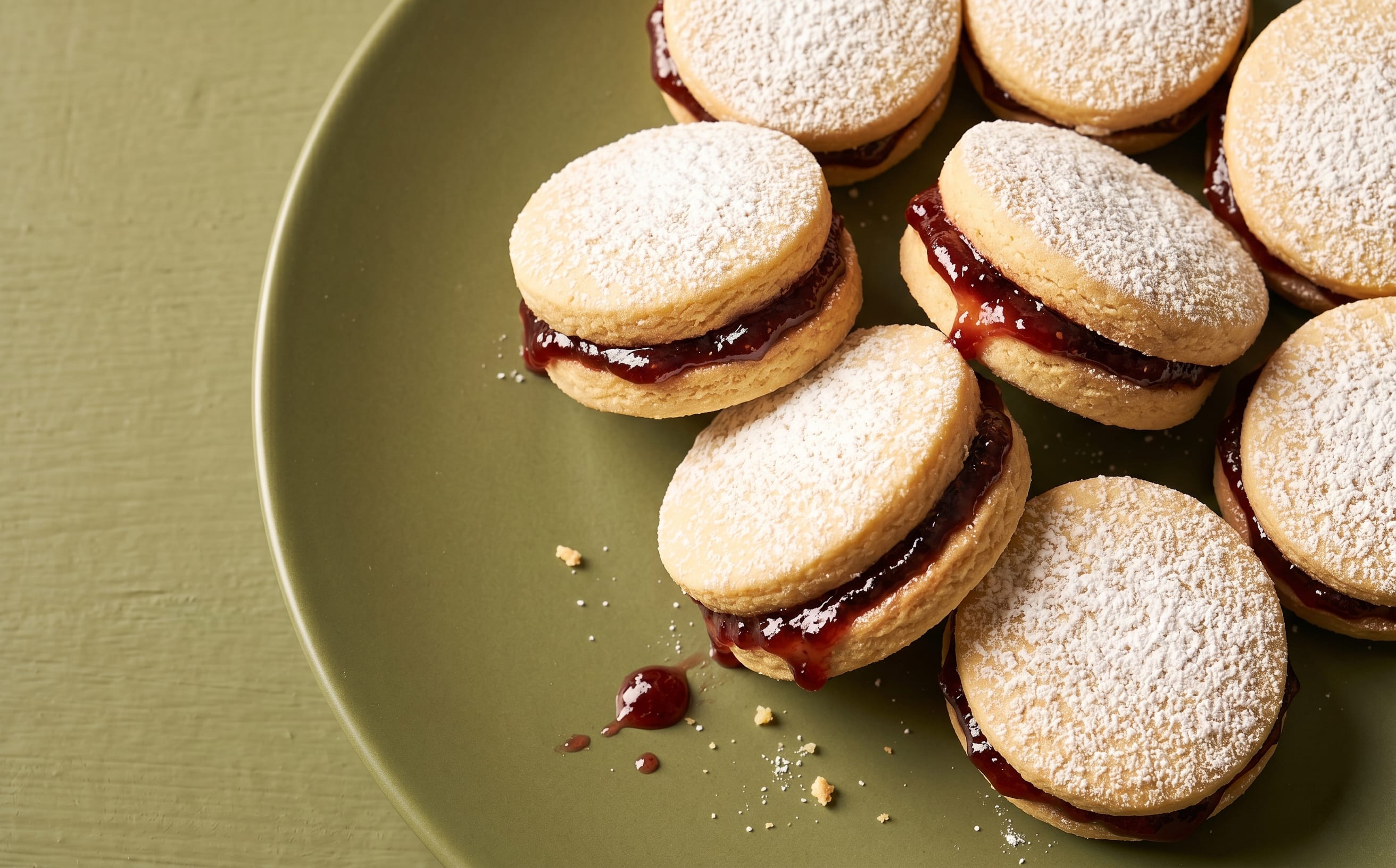 Vanilice (Jam-Filled Walnut Cookies)
