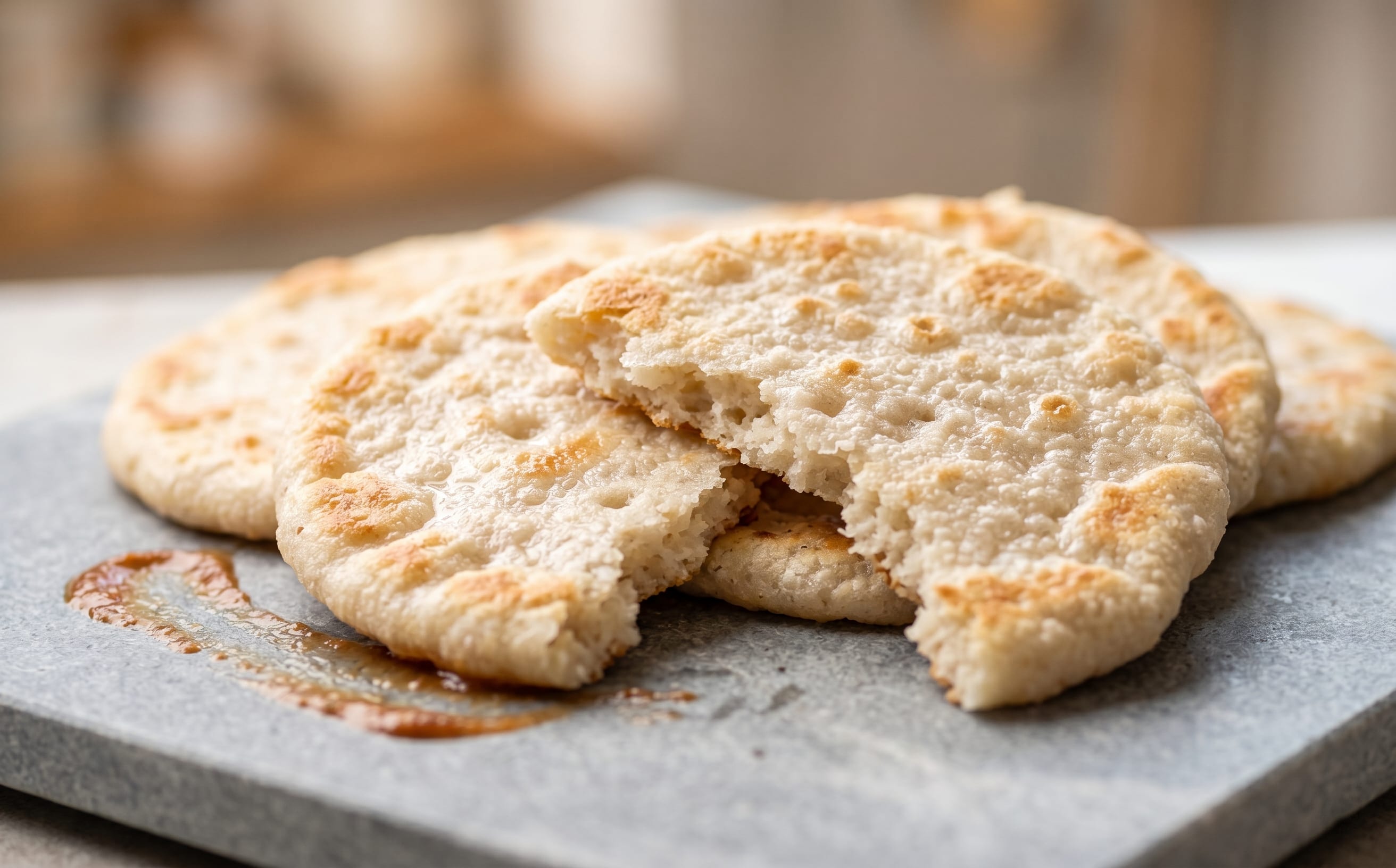 Seychellois-Style Cassava and Coconut Flatbreads