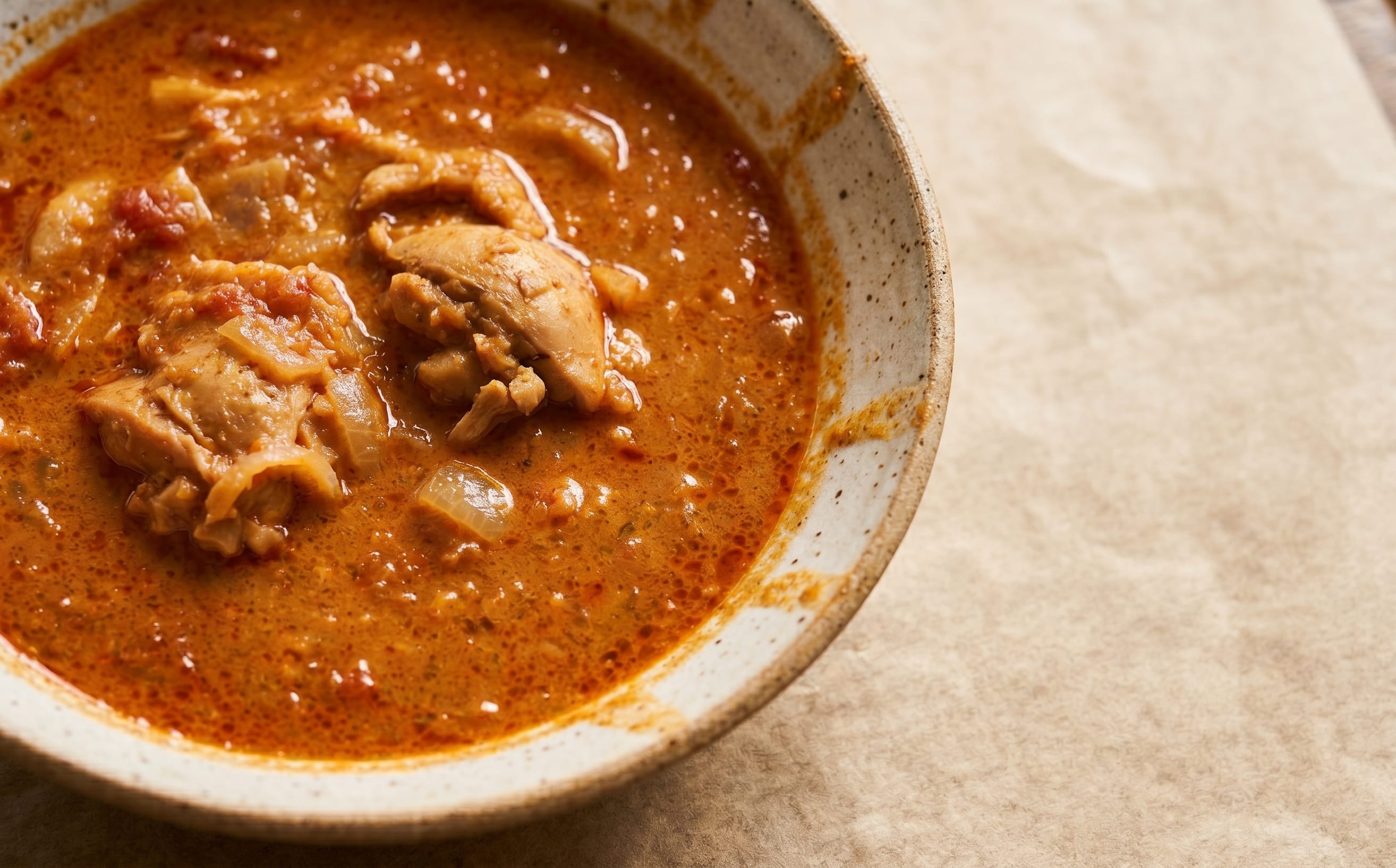 Groundnut Soup with Chicken