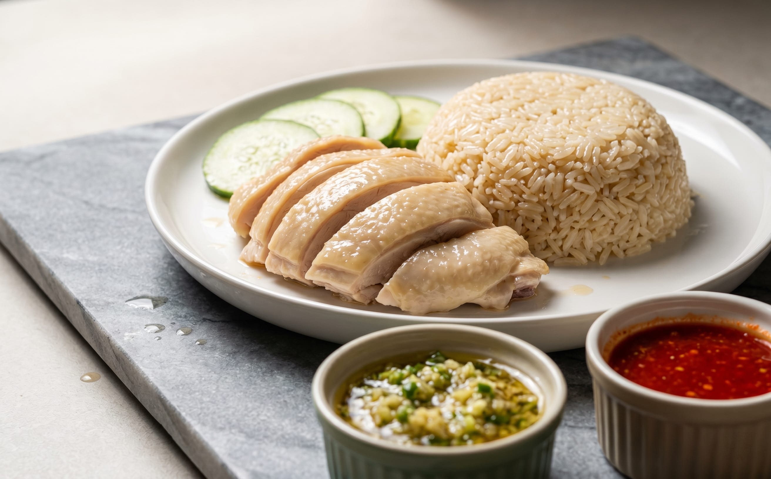 Hainanese Chicken Rice