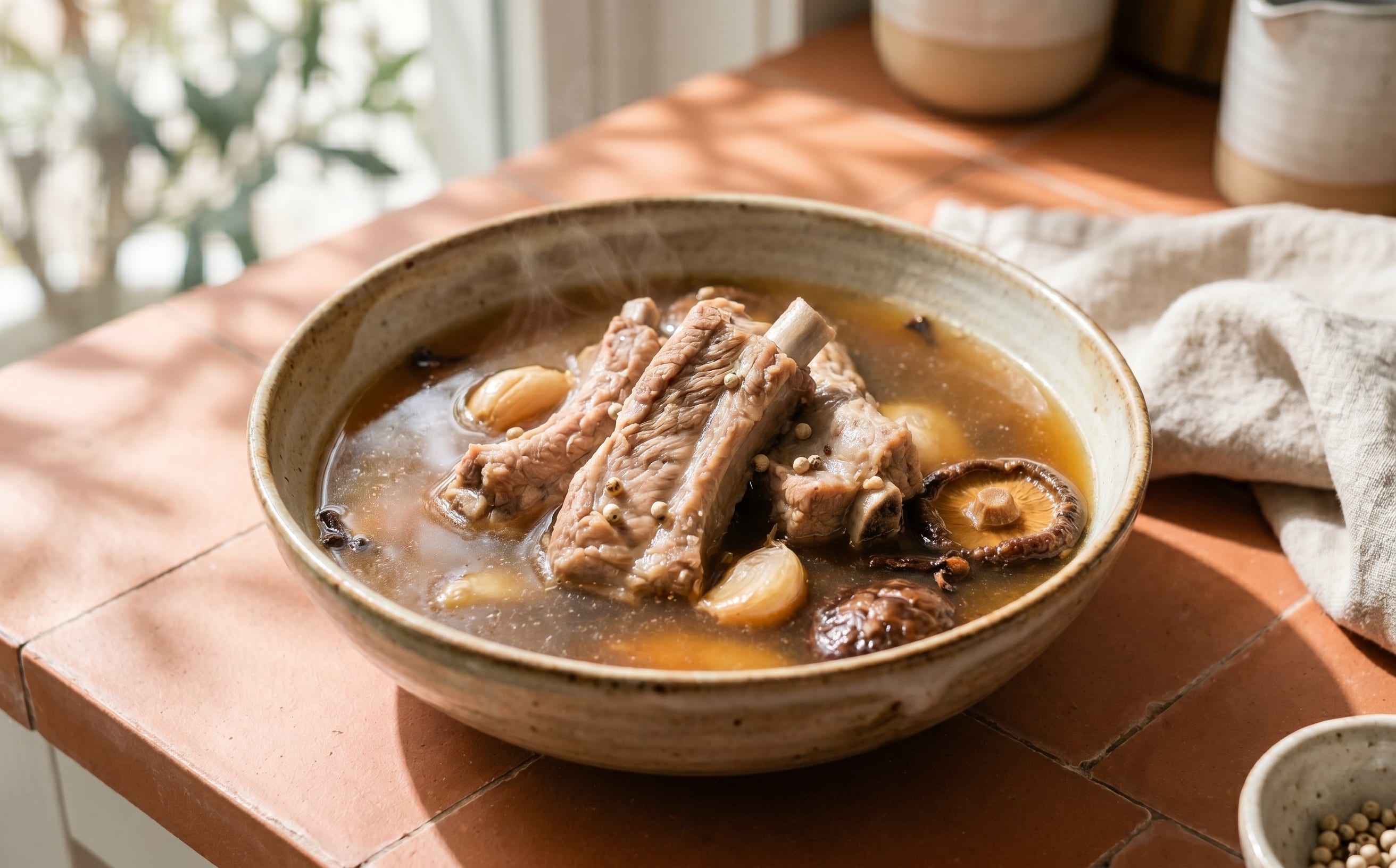 Bak Kut Teh (Peppery Pork Rib Soup)