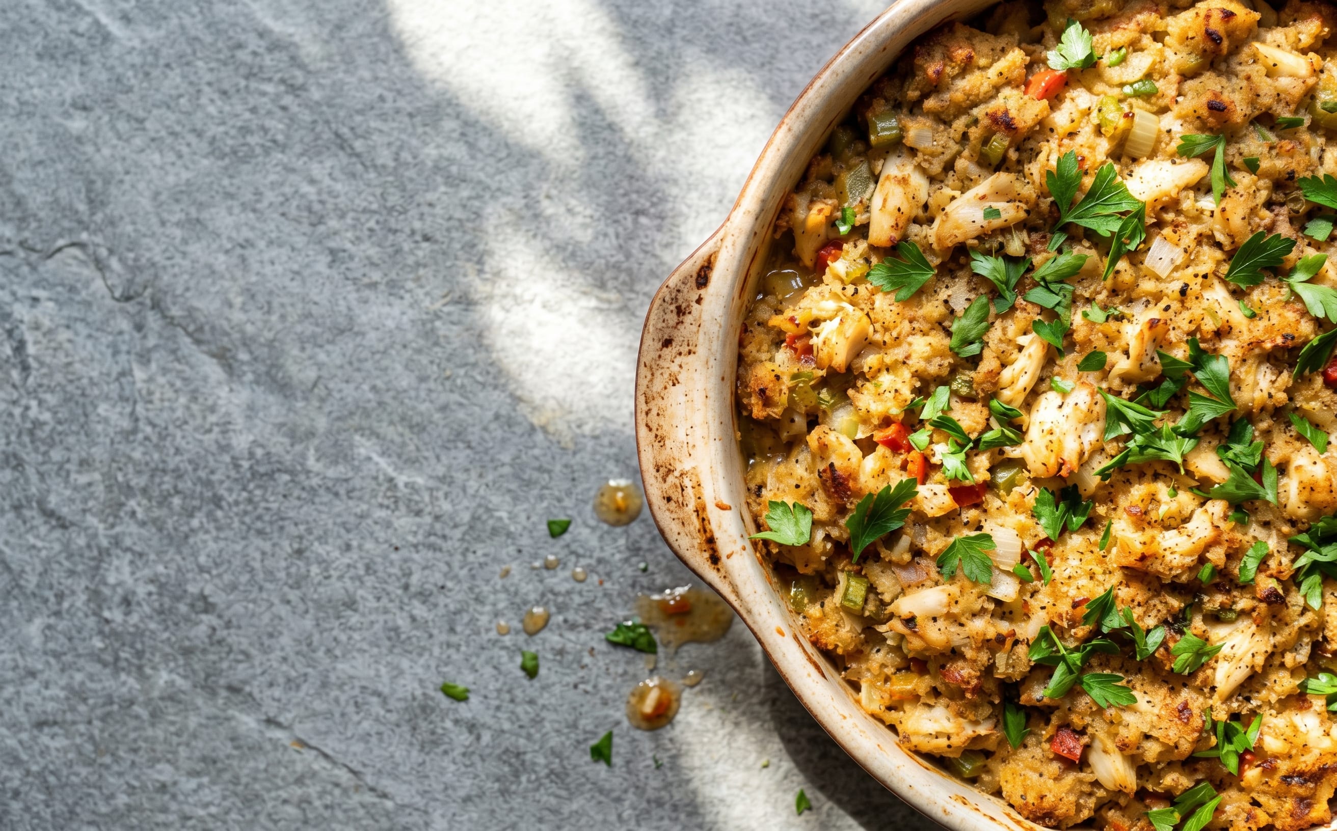 Crab Backs (Baked Crab Stuffing)