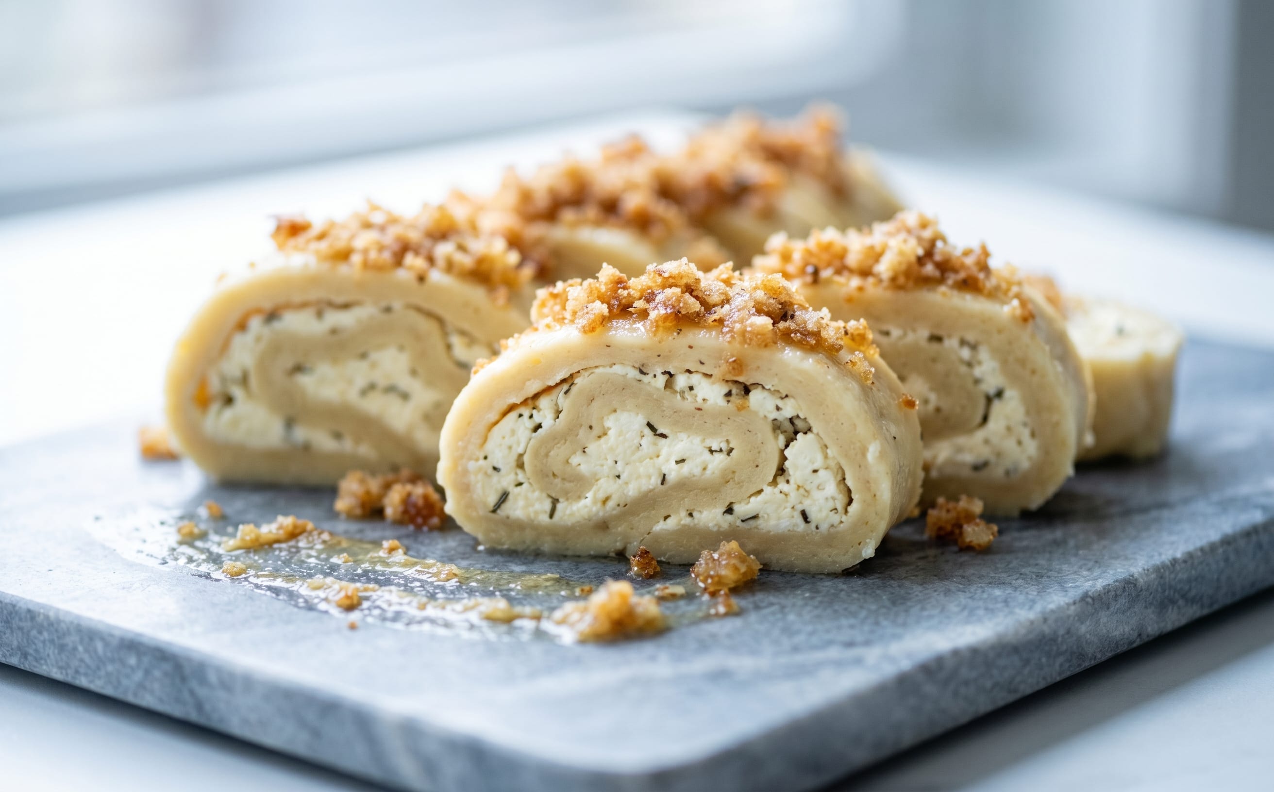 Skutni Štruklji (Cottage Cheese Rolled Dumplings)