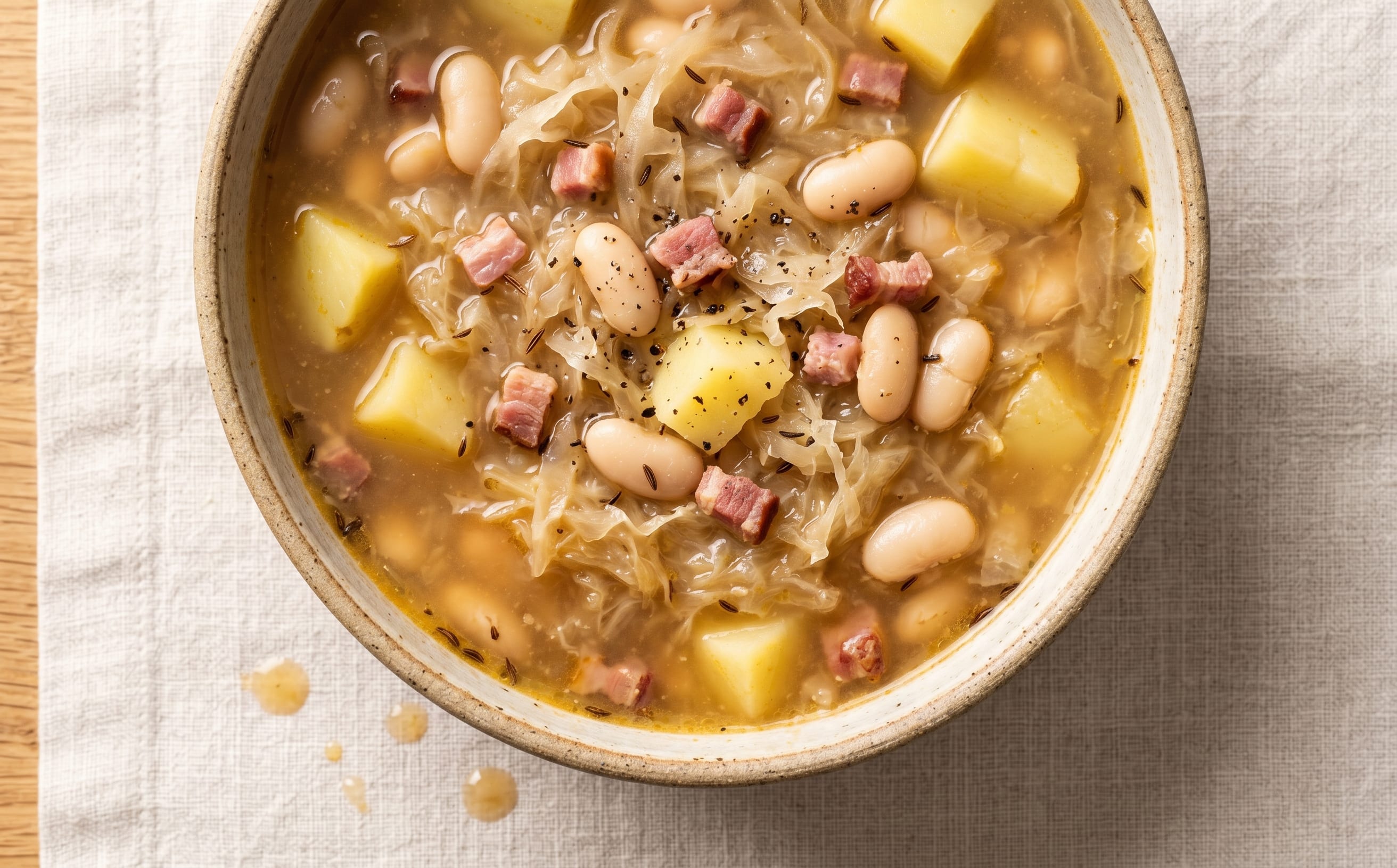 Jota (Sauerkraut, Bean and Potato Soup)