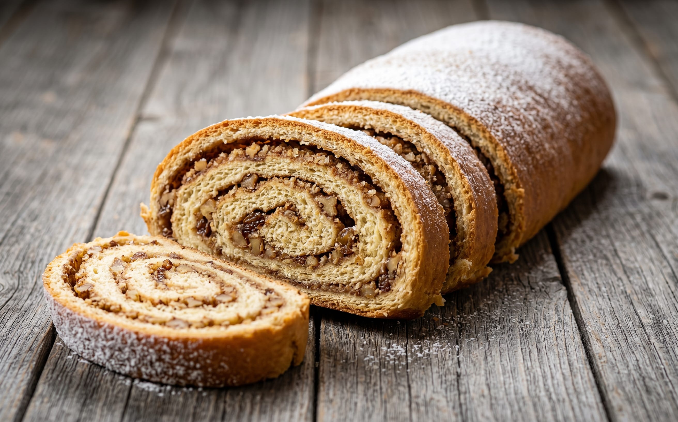 Orehova Potica (Walnut Yeast Roll)