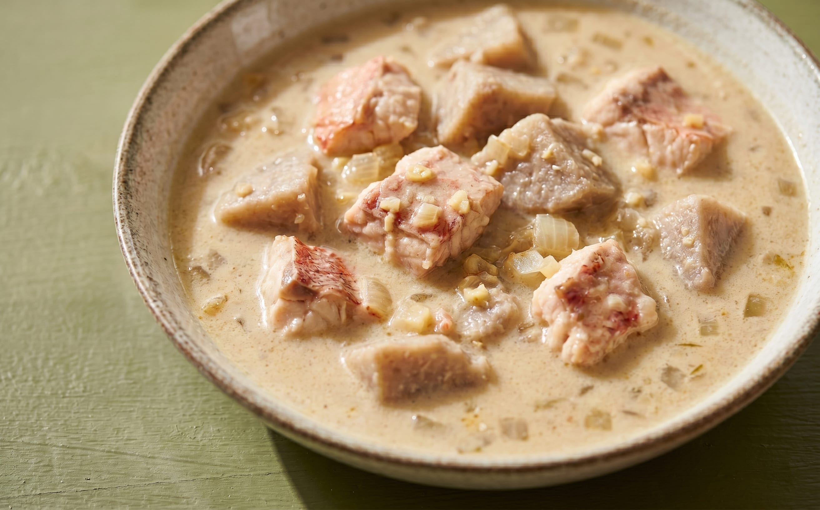 Solomon Islands-Style Coconut Fish and Taro Stew