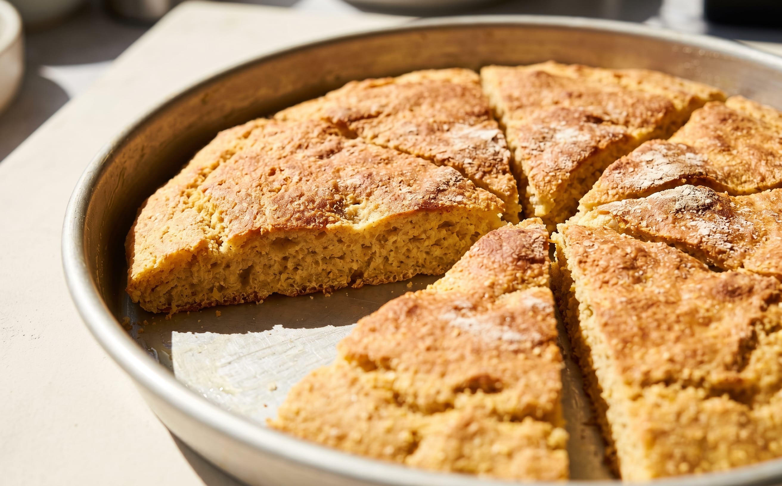 Muufo (Yeasted Somali Corn Flatbread)