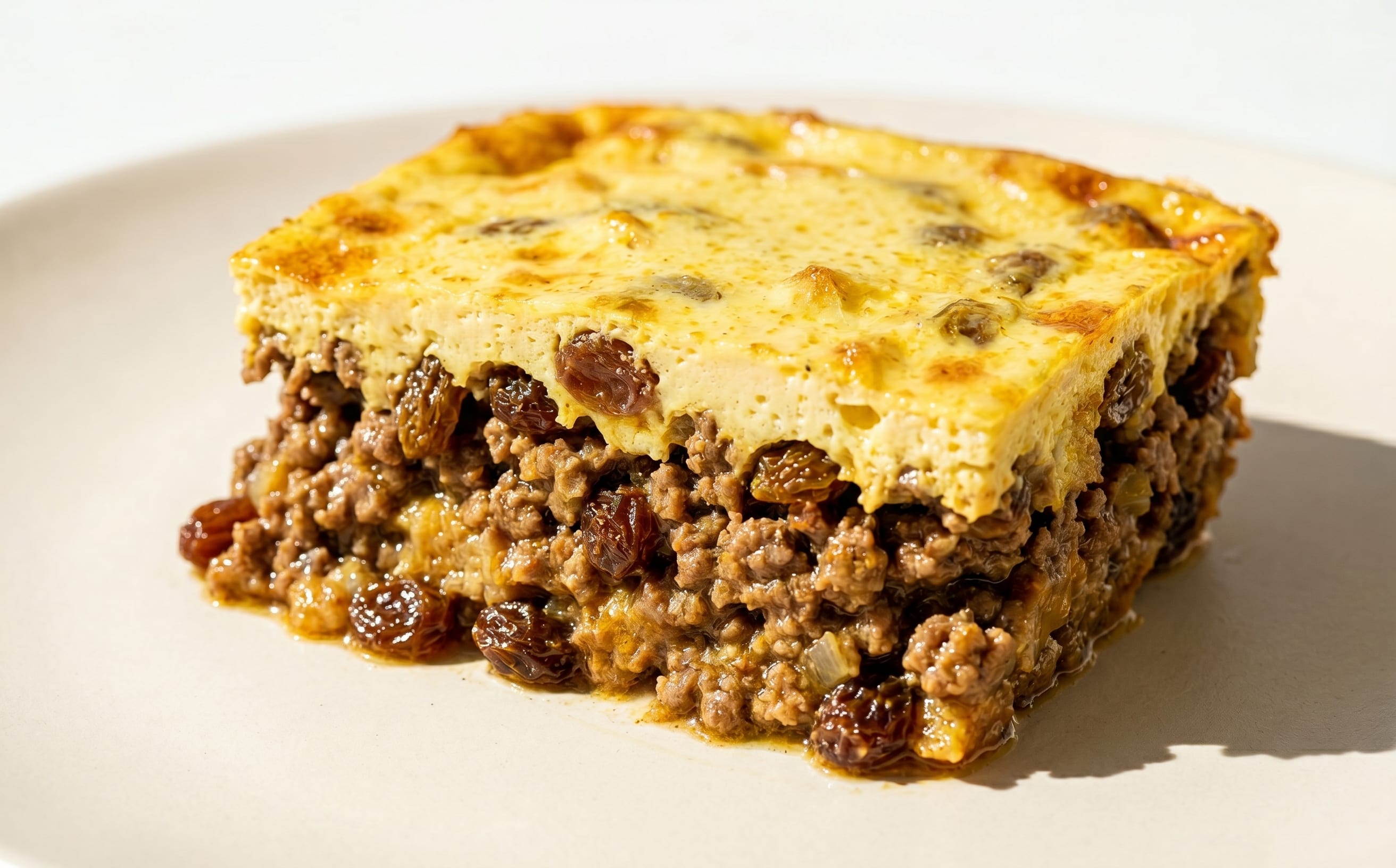 Bobotie (Cape Malay Spiced Beef Casserole)