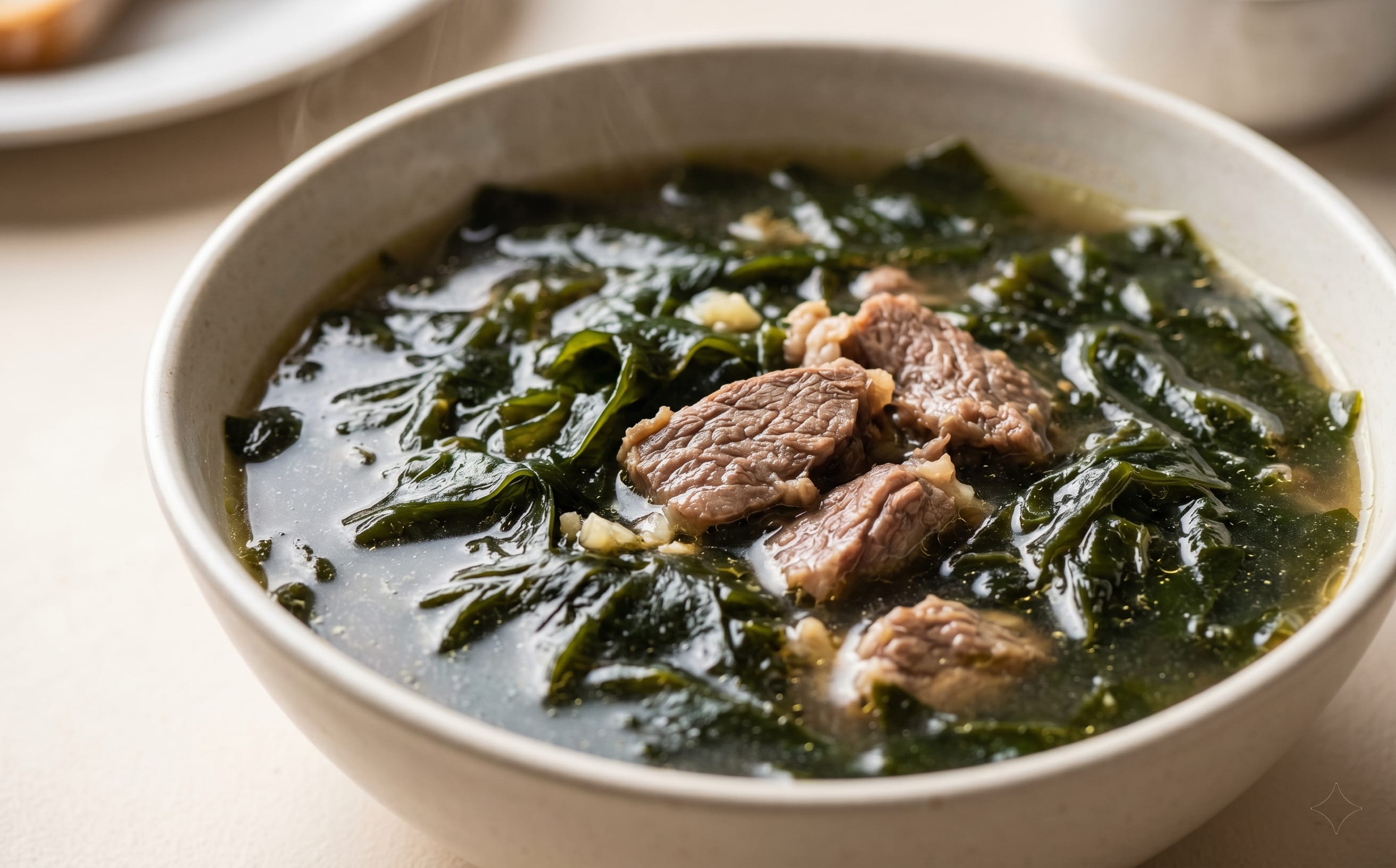 Miyeok-guk (Beef and Seaweed Soup)