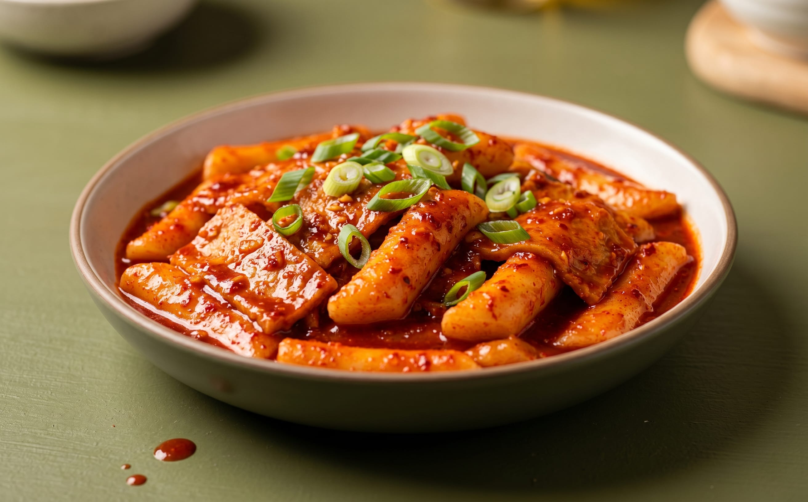 Tteokbokki (Spicy Rice Cakes)