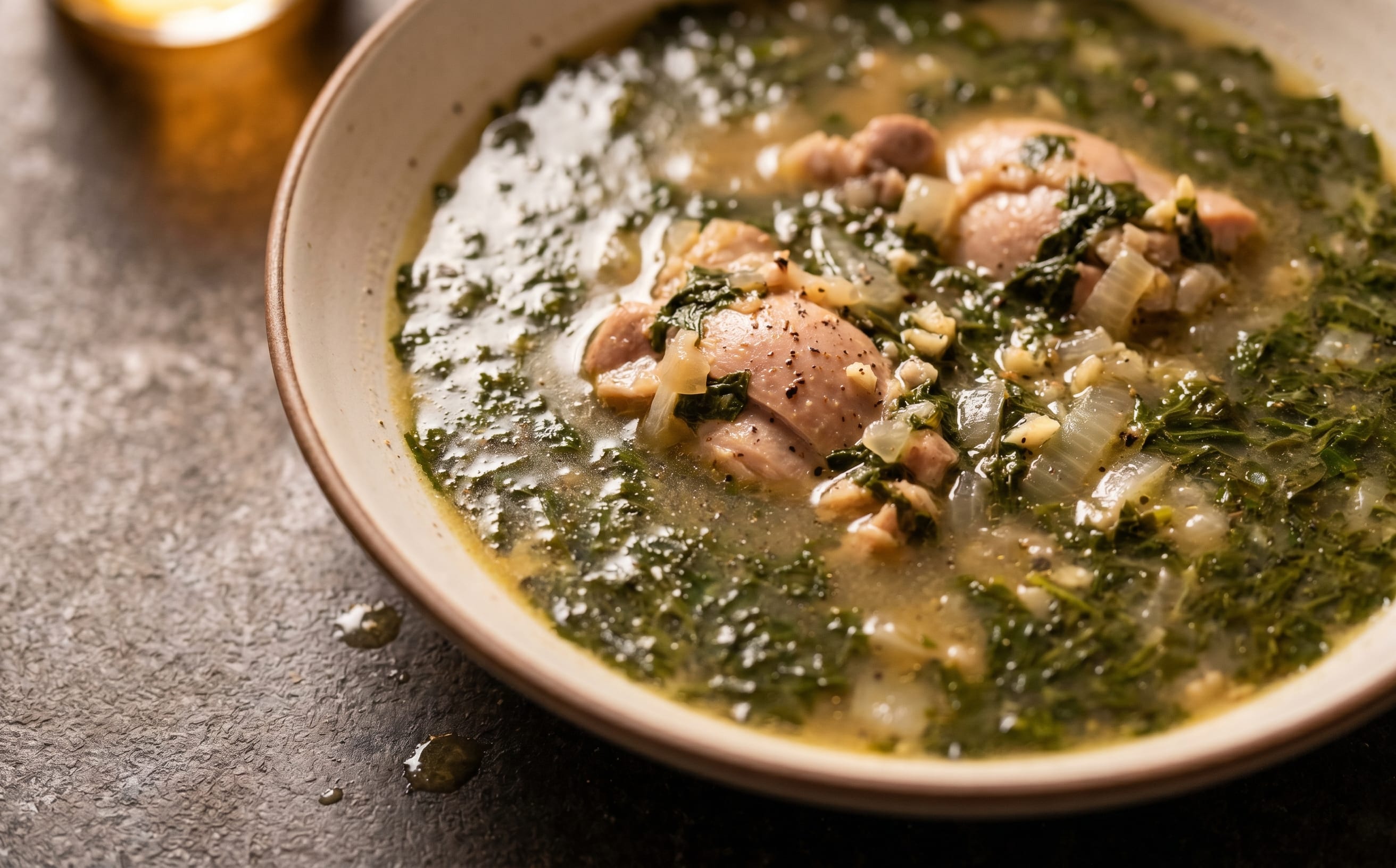 Molokhia (Chicken and Jute Leaf Soup)