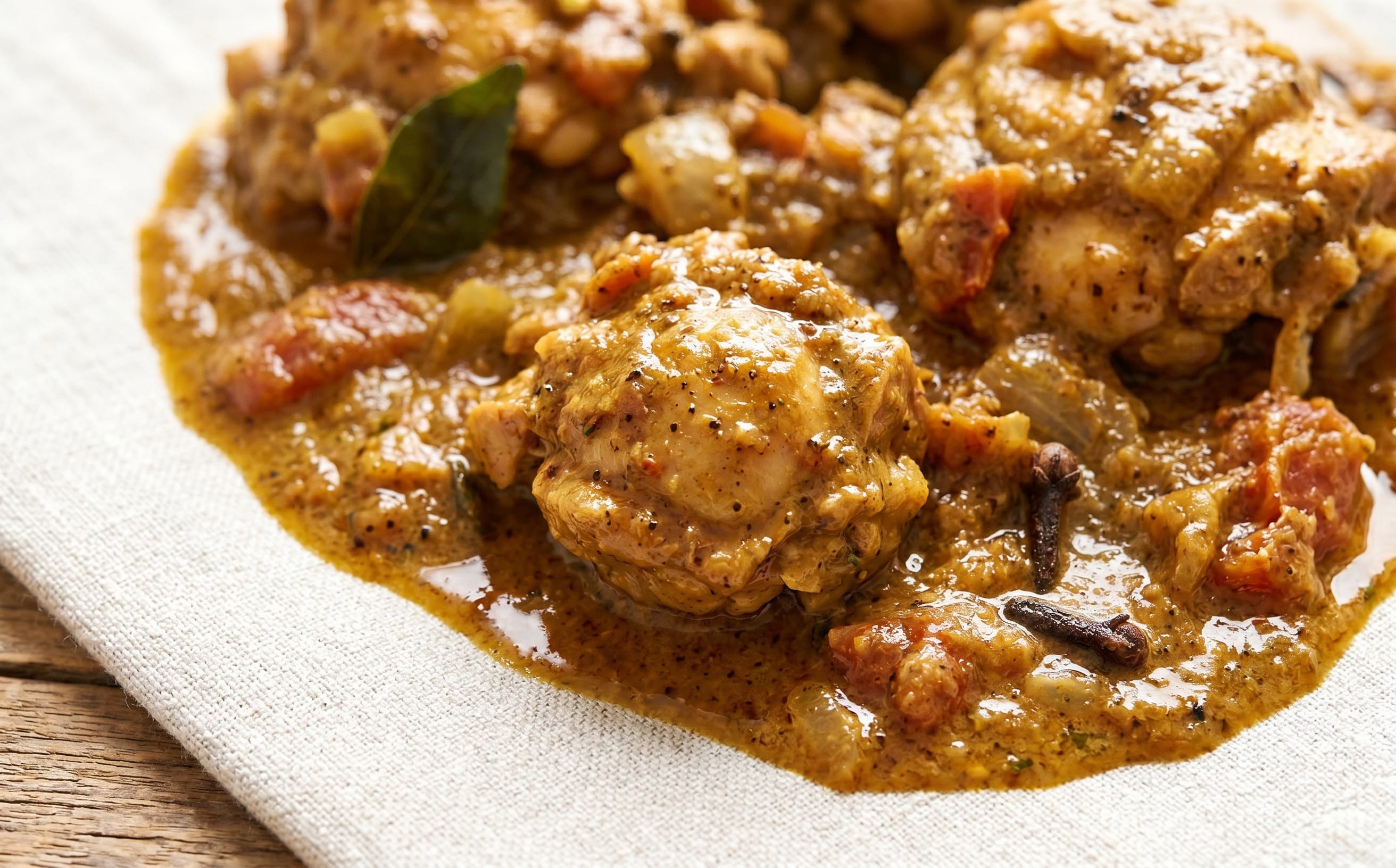 Kukul Mas Curry (Sri Lankan Chicken Curry)