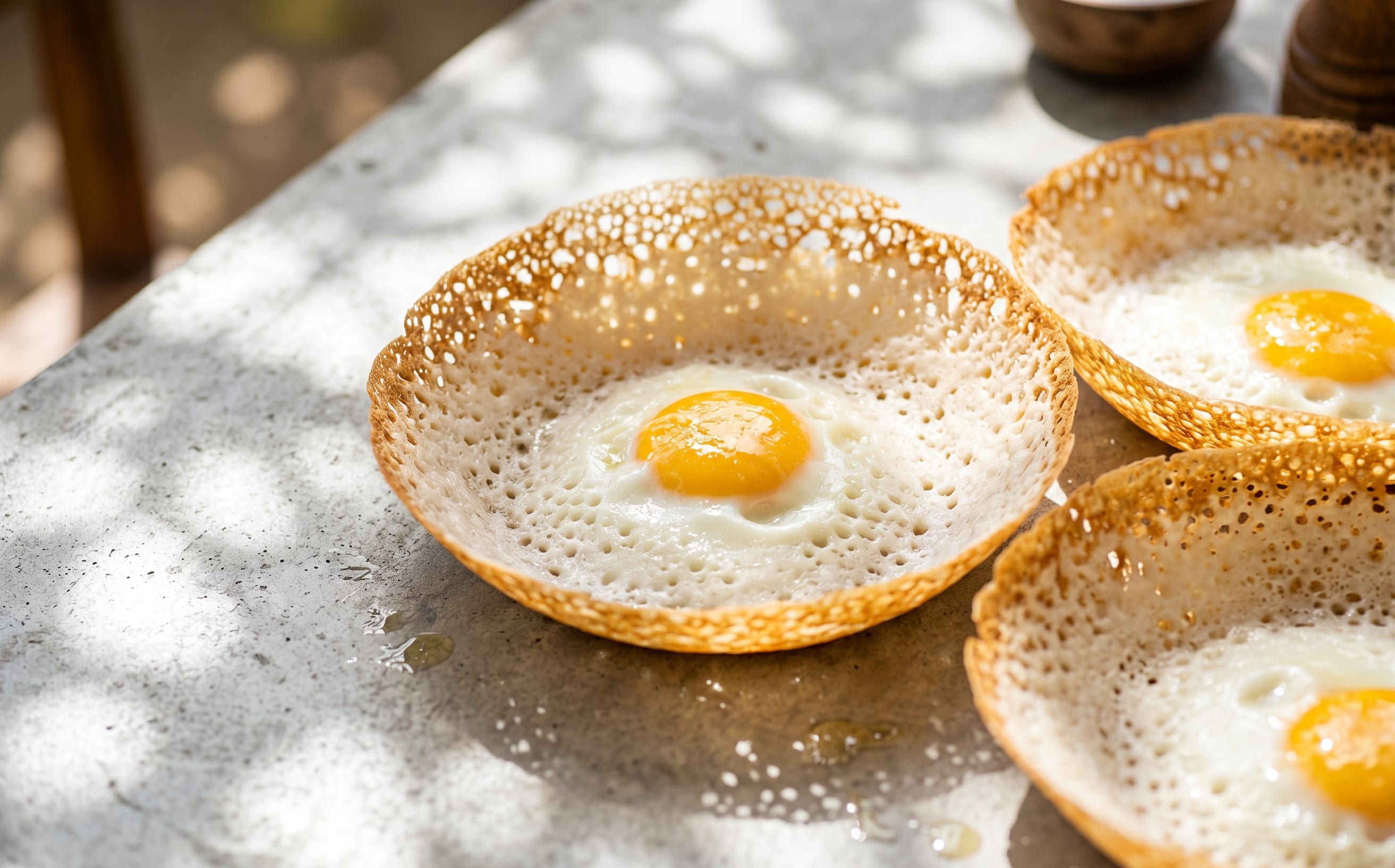 Biththara Appa (Egg Hoppers)
