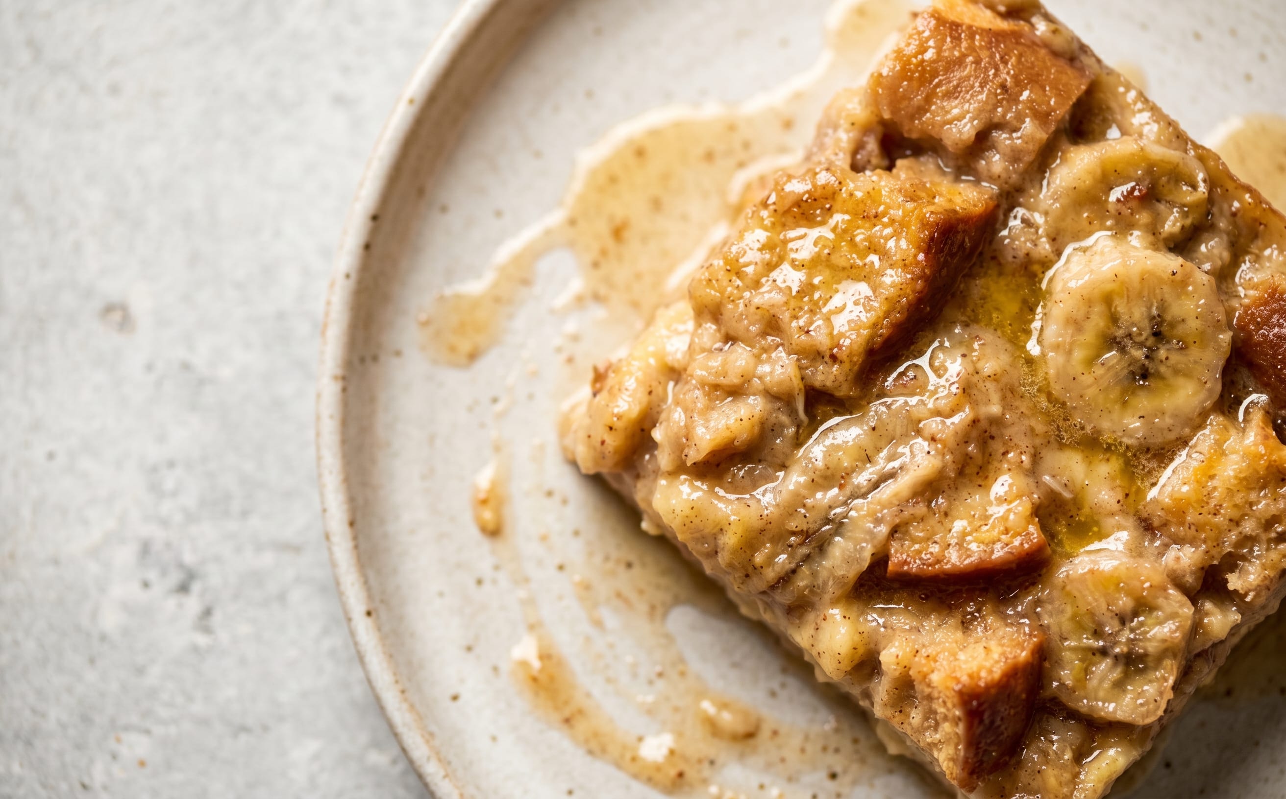 Sudanese-Style Banana Bread Pudding