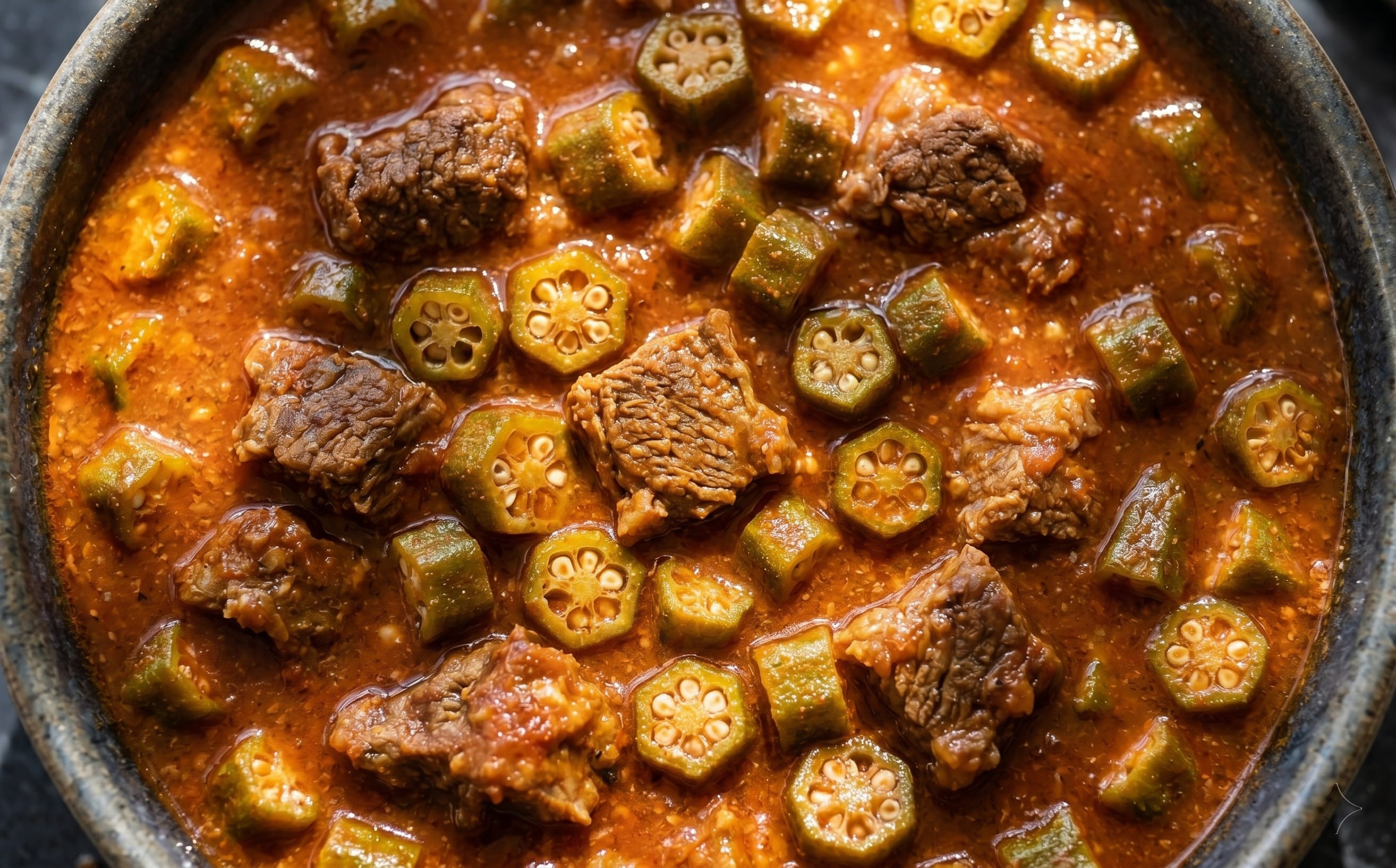Bamia (Okra and Beef Stew)