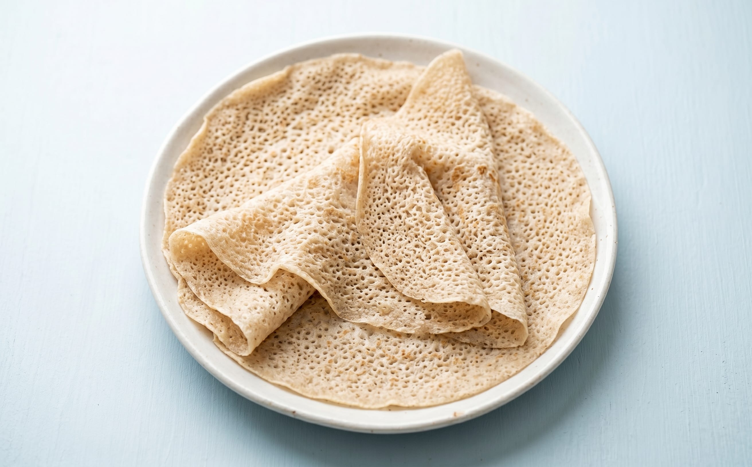 Kisra (Fermented Sorghum Flatbread)