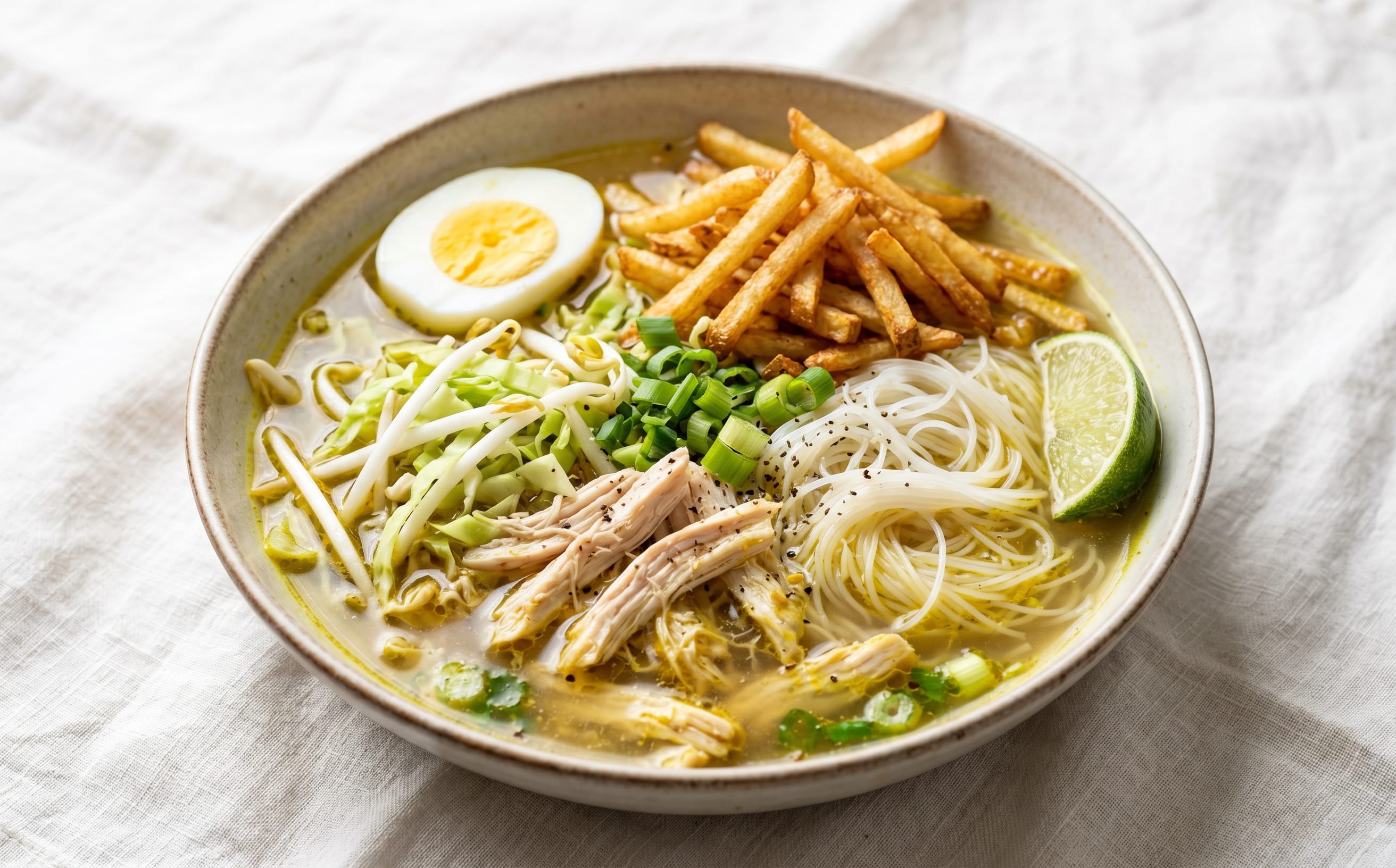 Saoto Soup (Surinamese Chicken Noodle Soup)