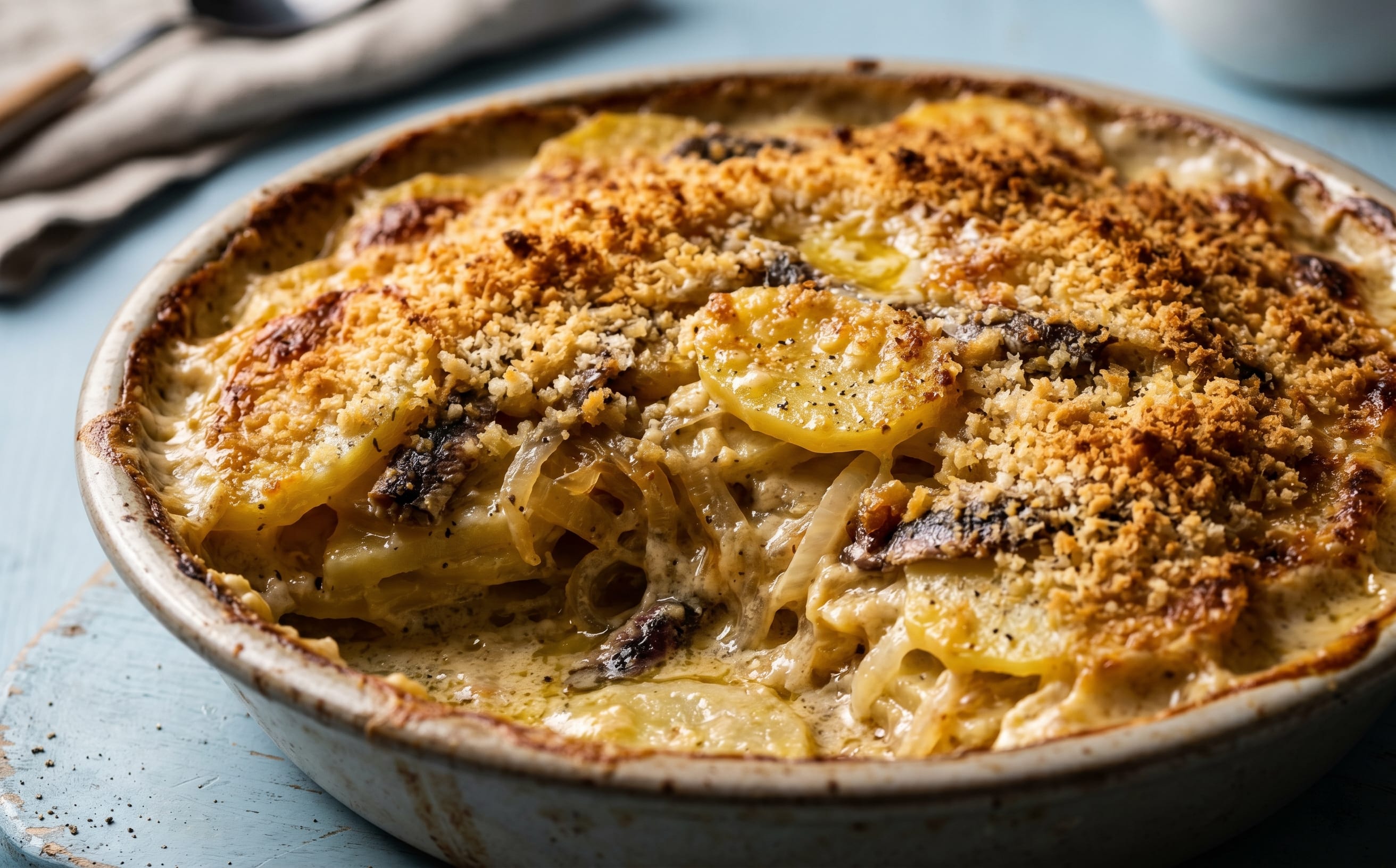 Janssons Frestelse (Potato and Sprat Casserole)