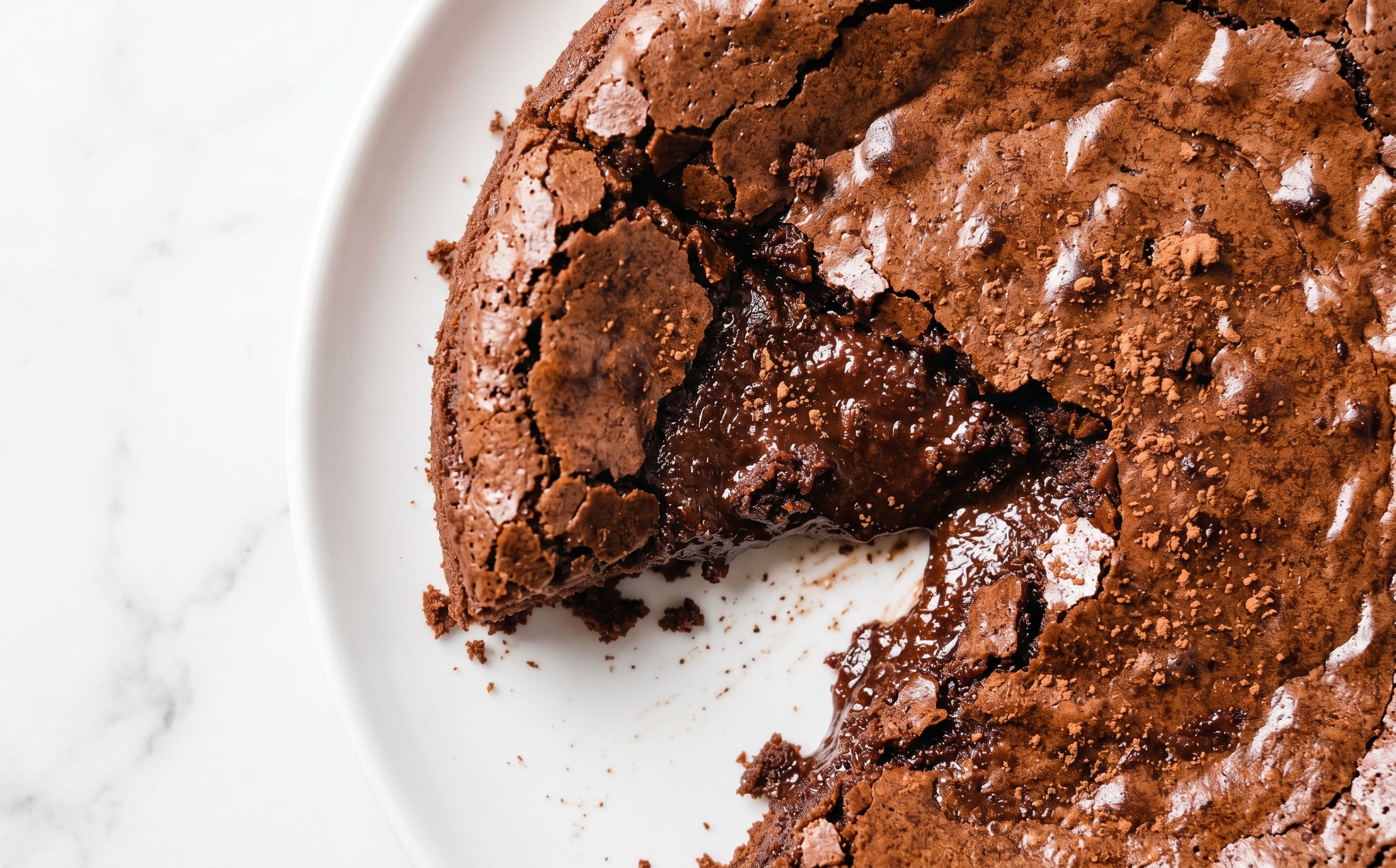 Kladdkaka (Swedish Sticky Chocolate Cake)