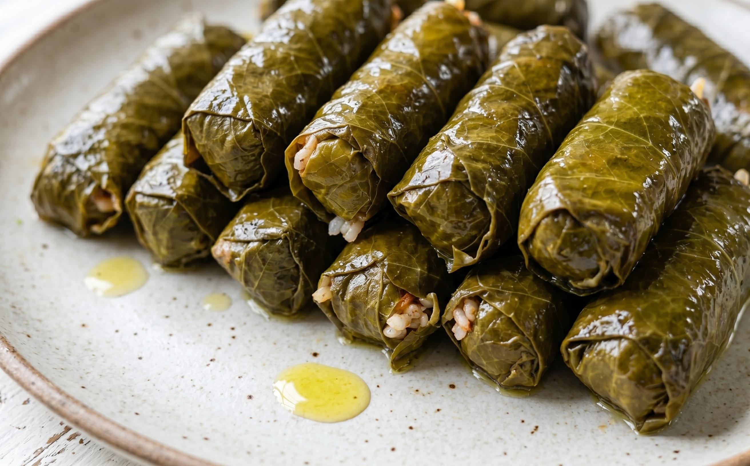 Yalanji (Vegetarian Stuffed Grape Leaves)