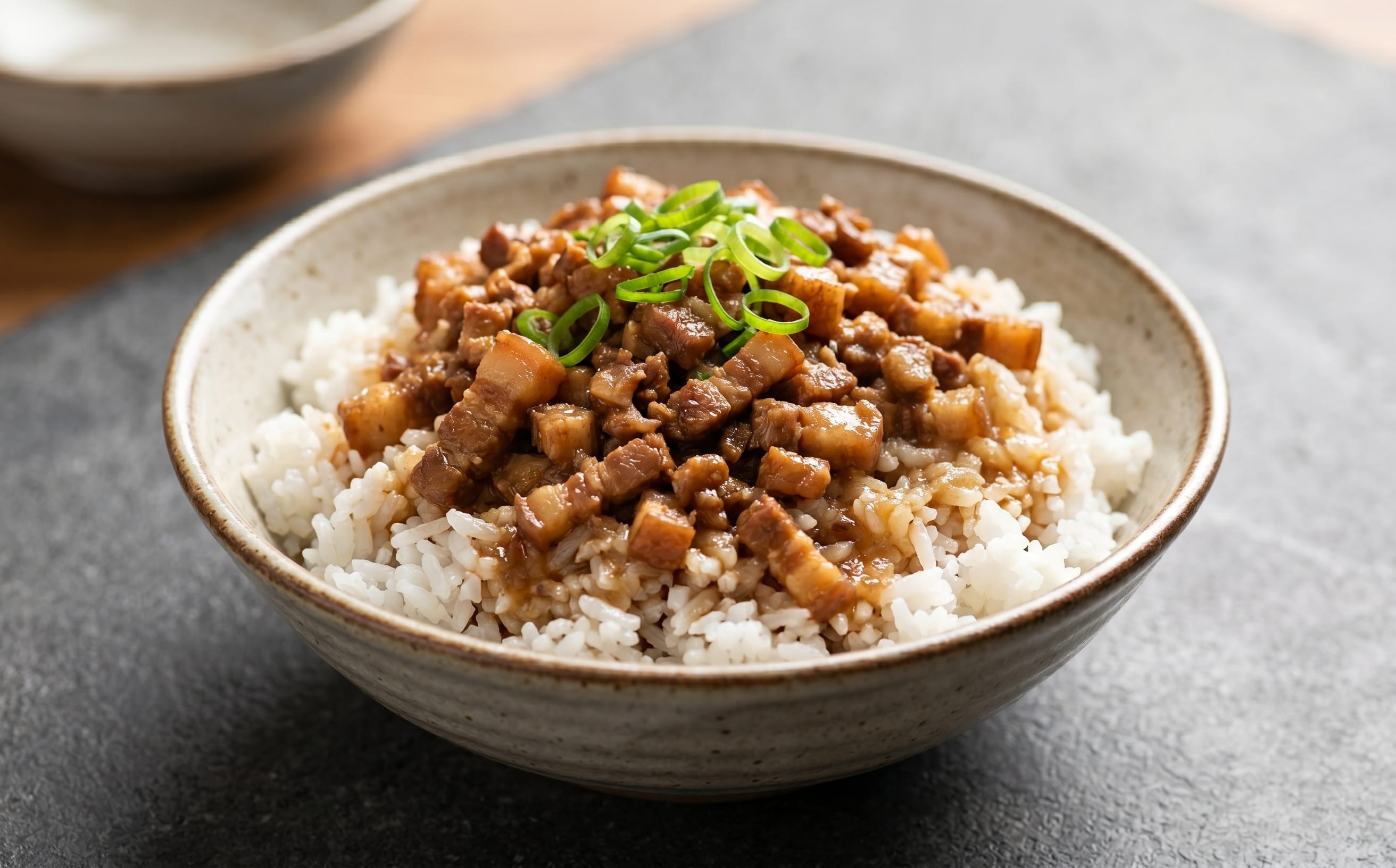 Lu Rou Fan (Braised Pork Rice)
