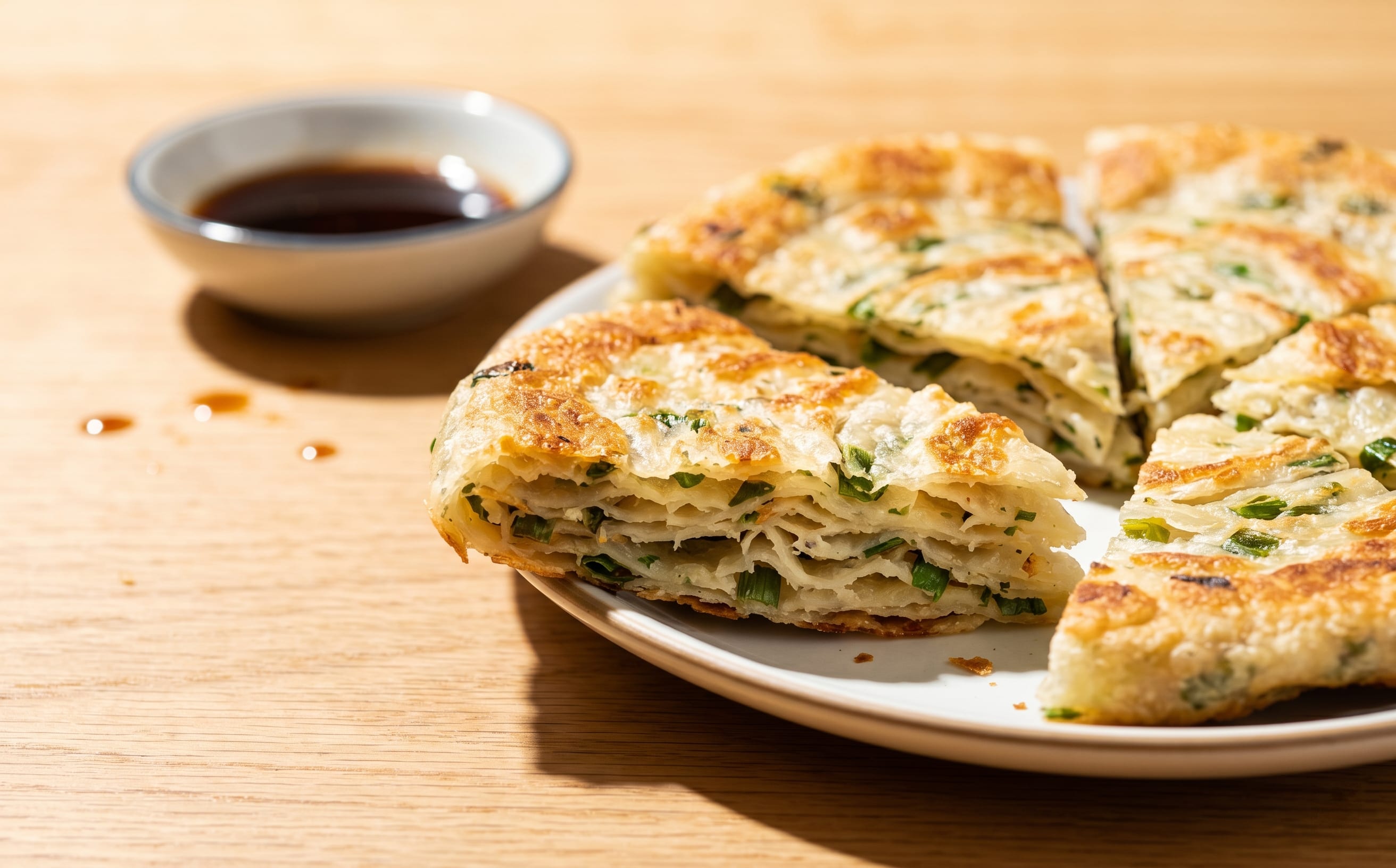 Cong You Bing (Scallion Pancakes)