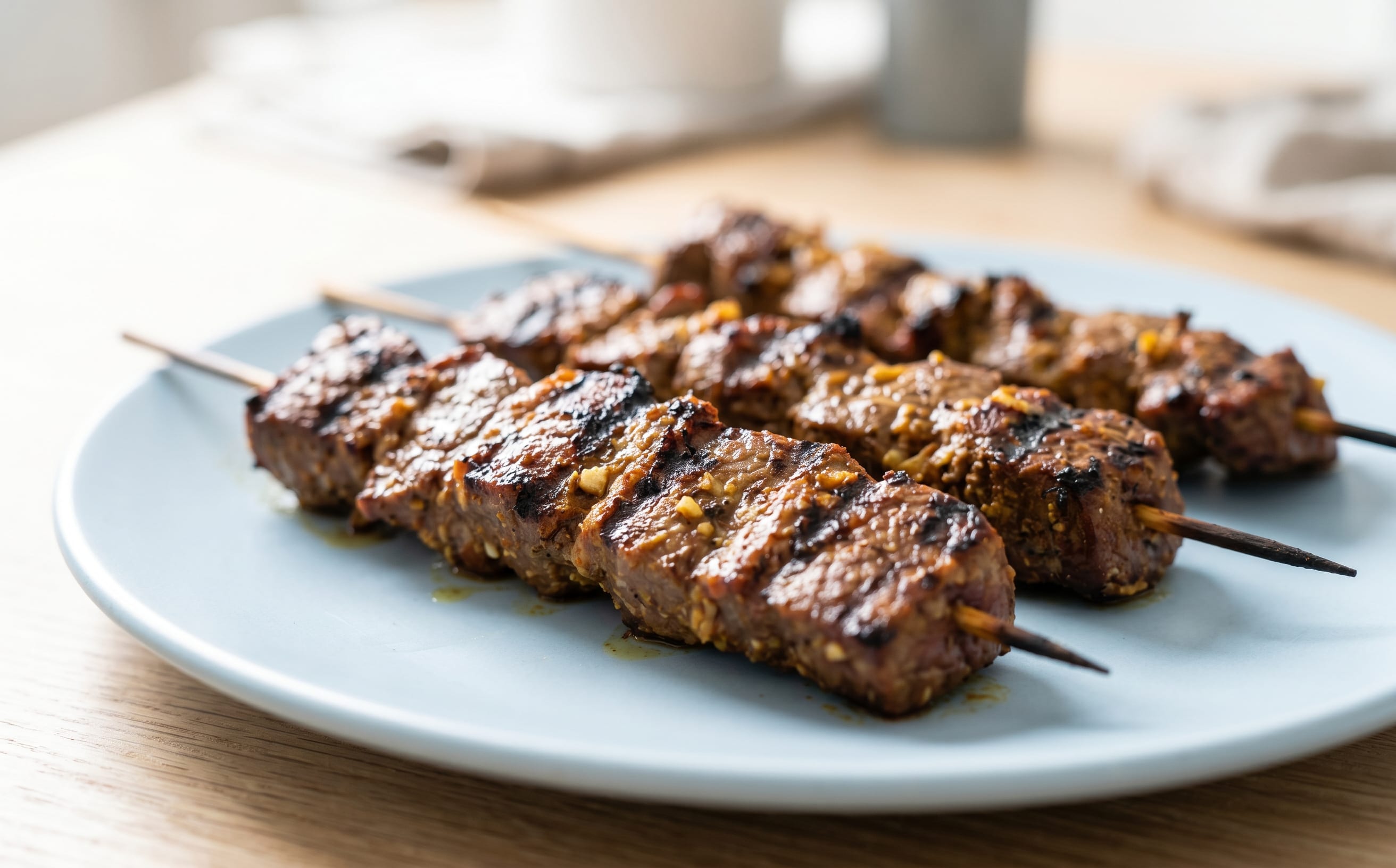 Mishkaki (Grilled Beef Skewers)