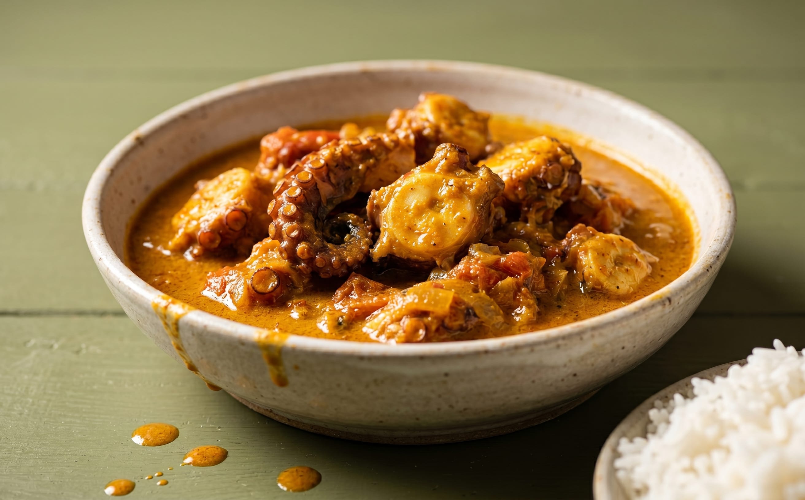 Pweza wa Nazi (Octopus in Coconut Curry)