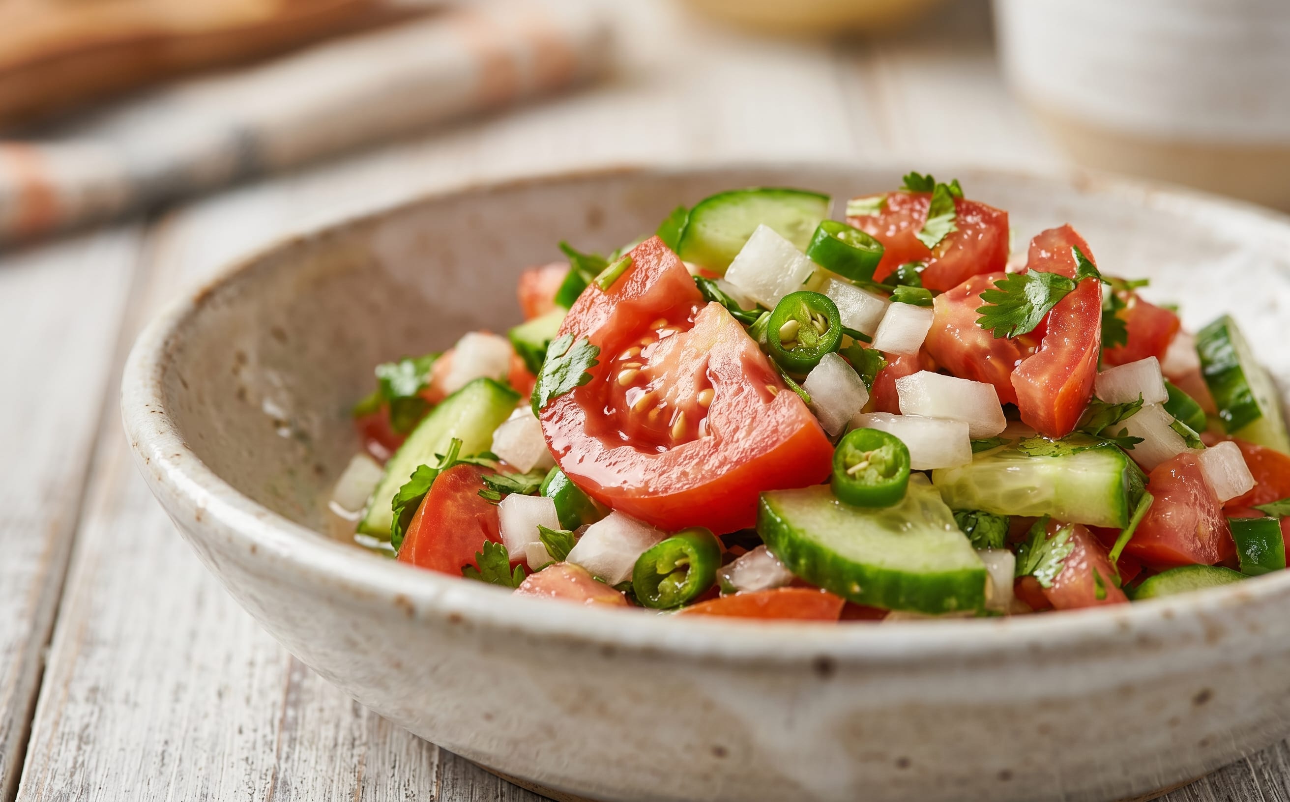 Kachumbari (Tomato and Onion Salad)