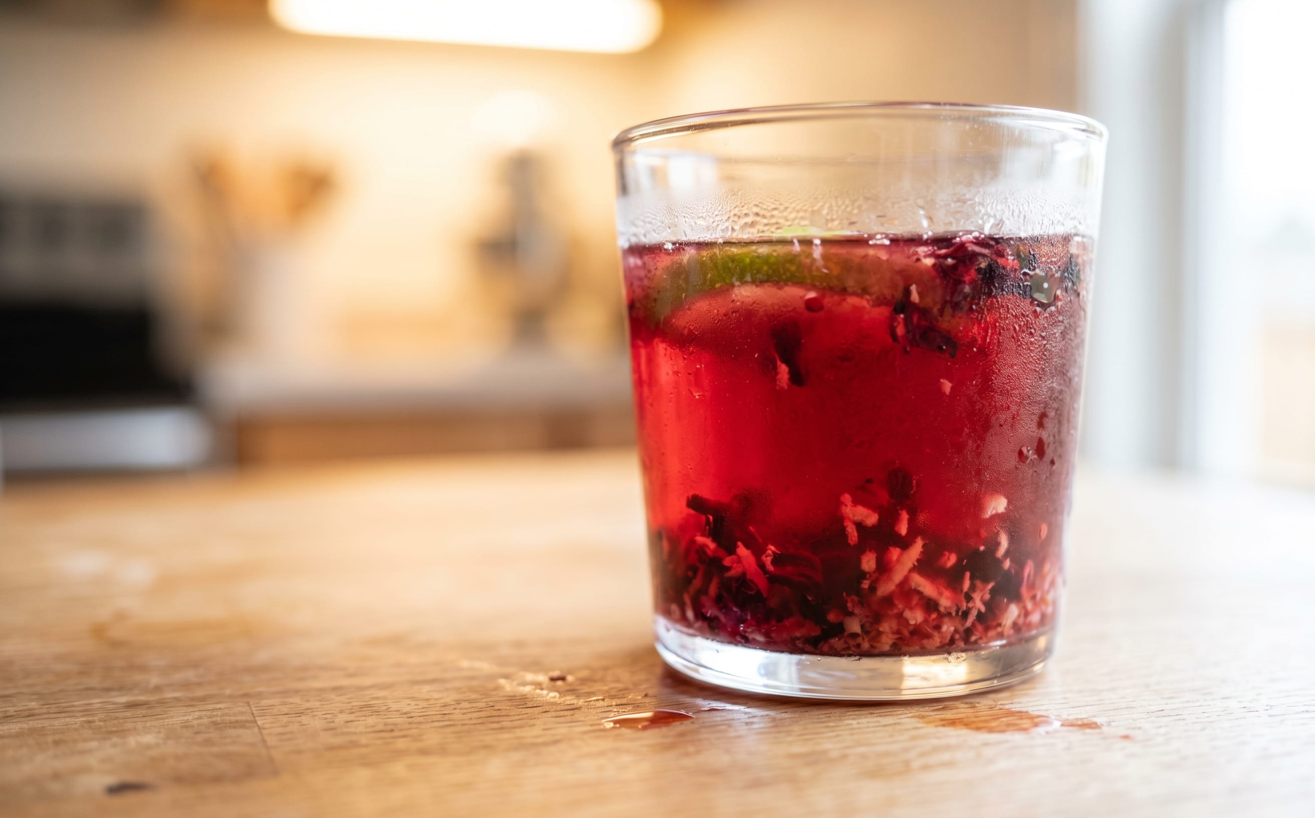 Bissap (Hibiscus and Ginger Drink)