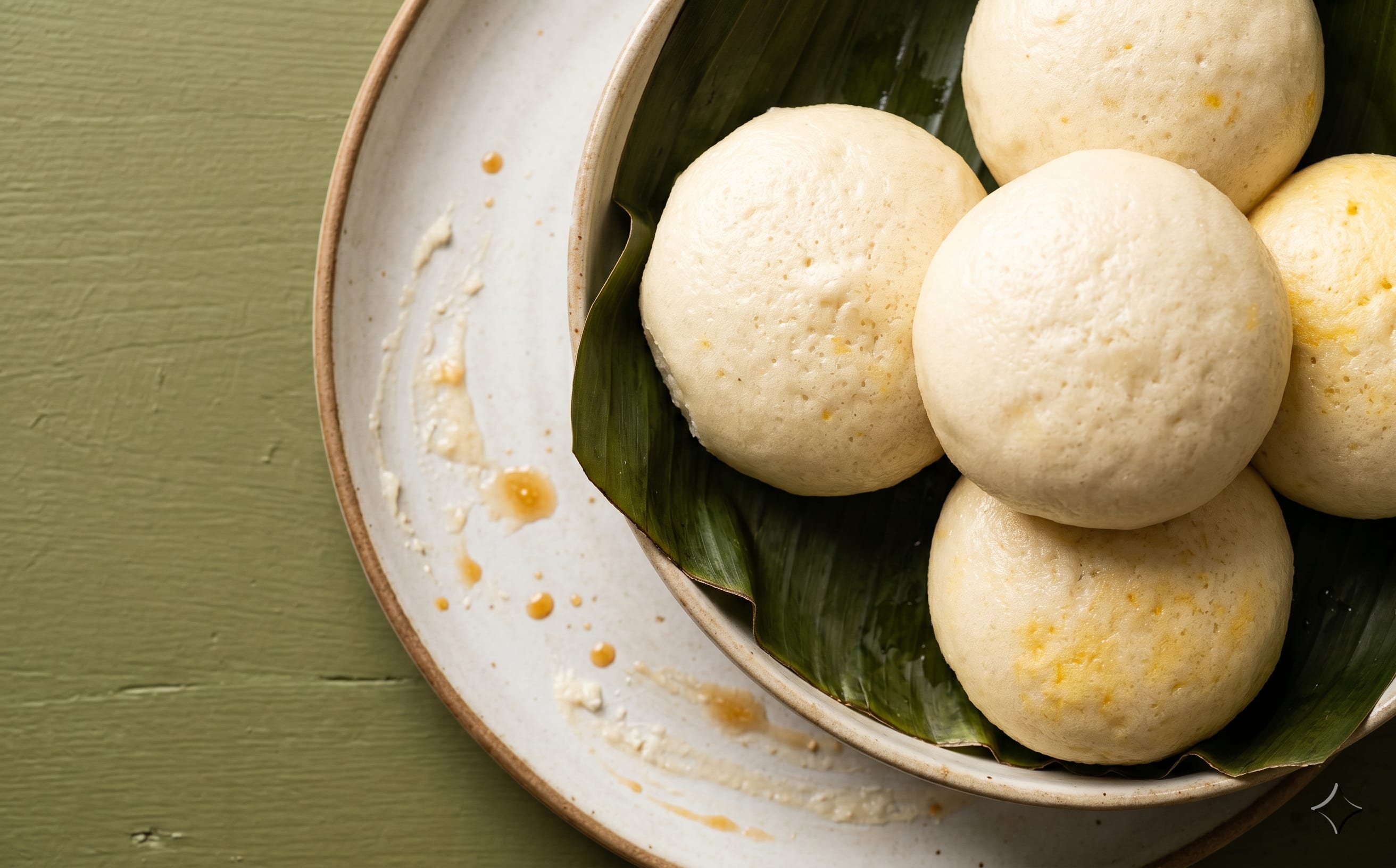 Ablo (Steamed Rice and Corn Buns)