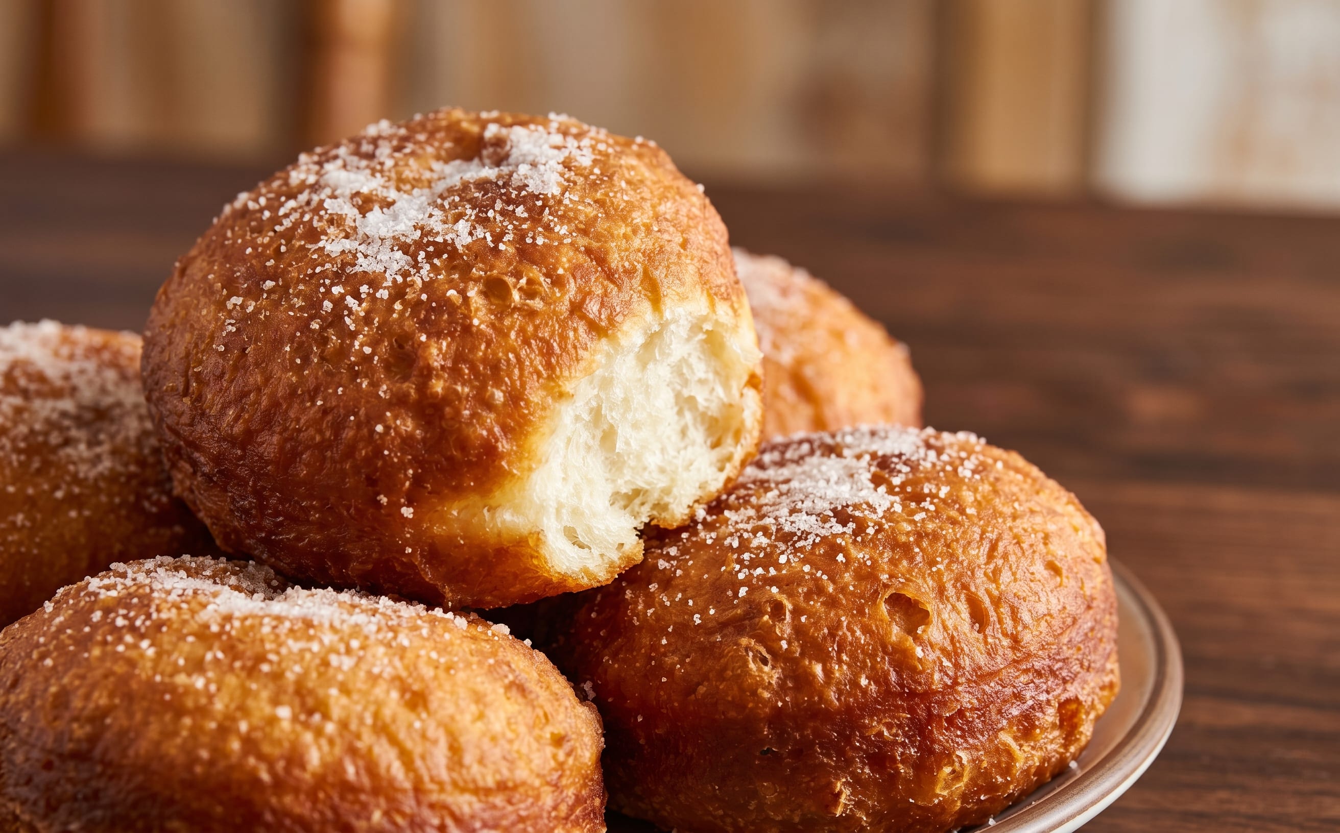 Keke ʻIsite (Tongan Yeast Doughnuts)