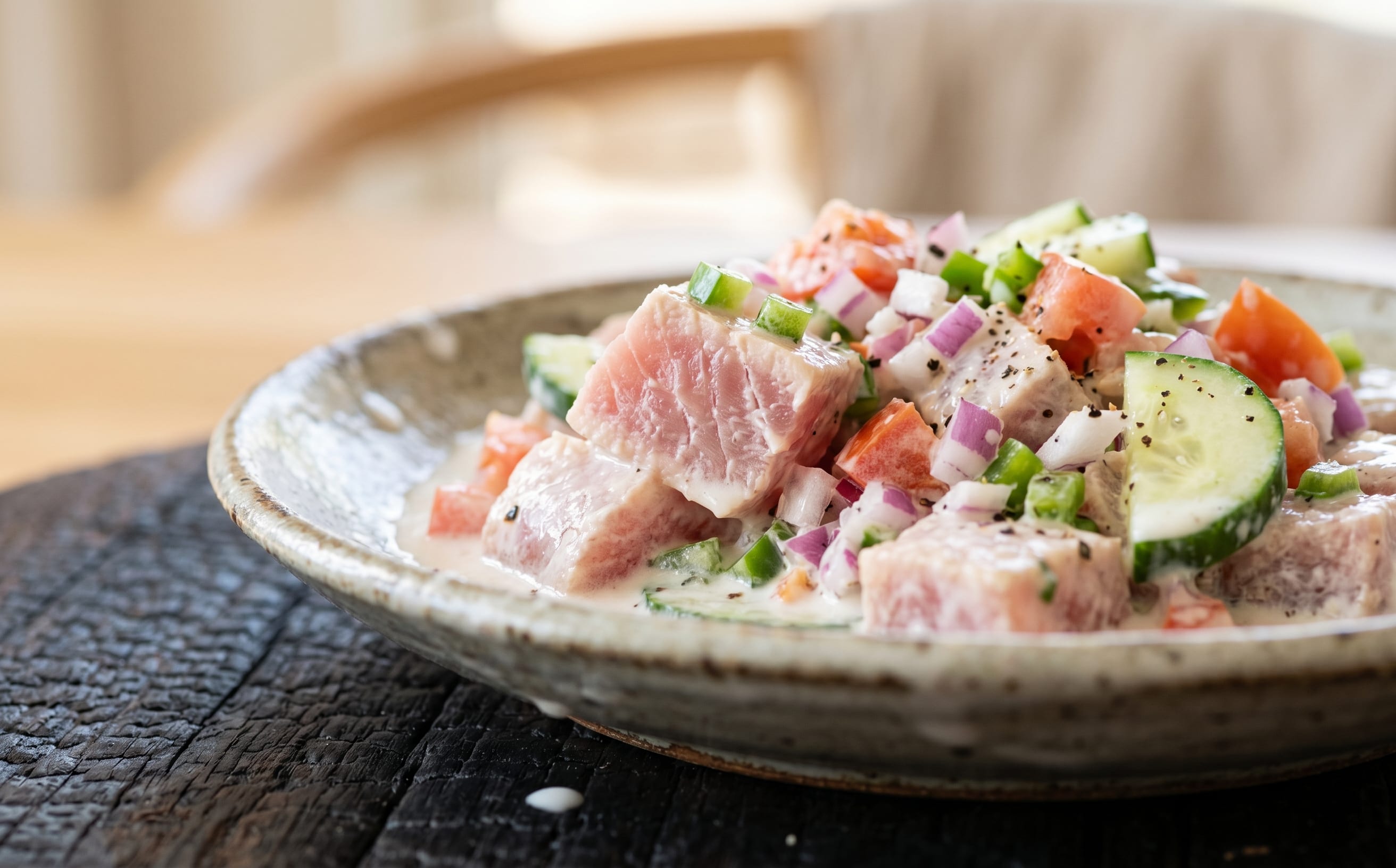 ʻOta ʻIka (Raw Fish in Coconut Dressing)