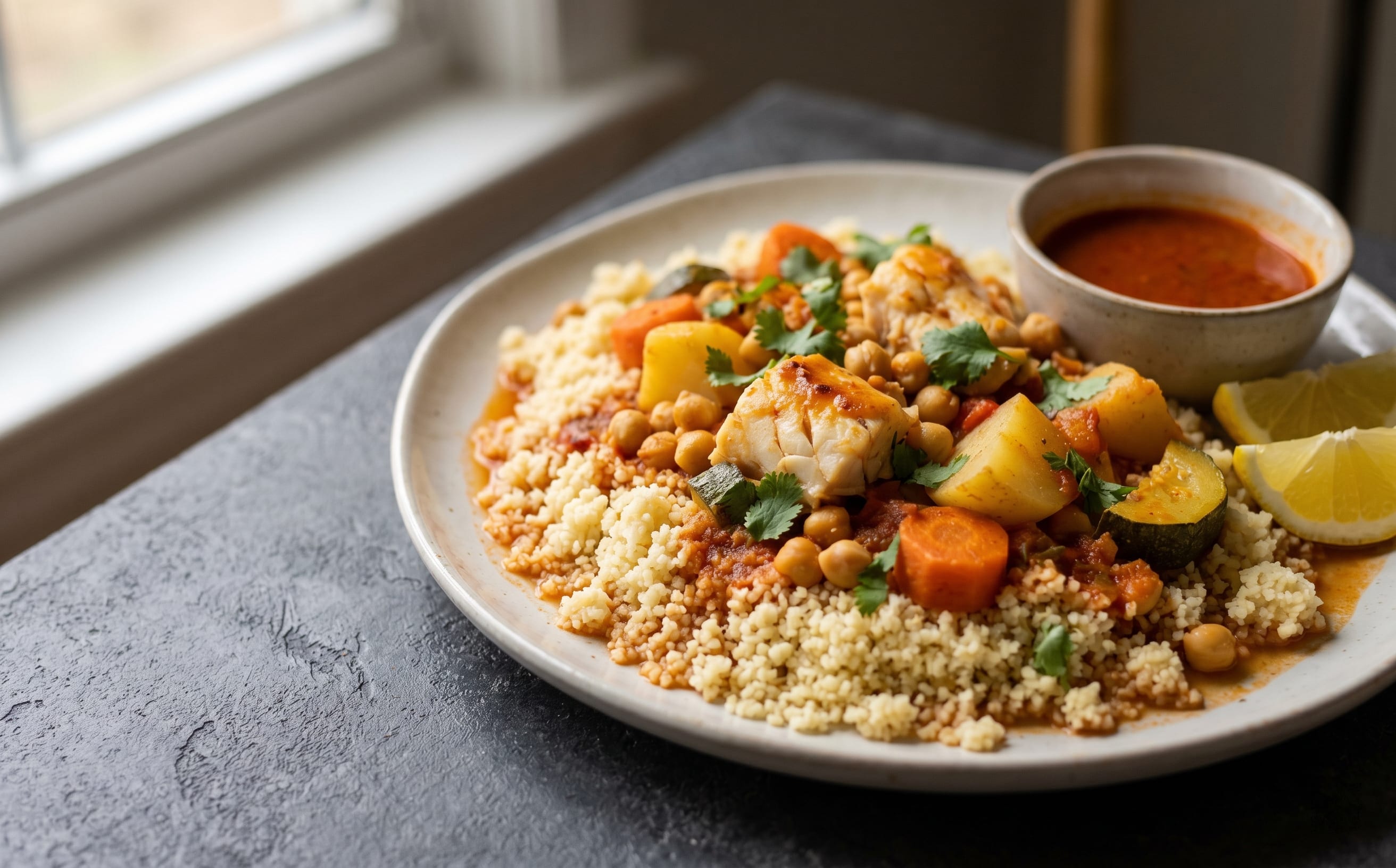 Couscous au Poisson (Fish Couscous)