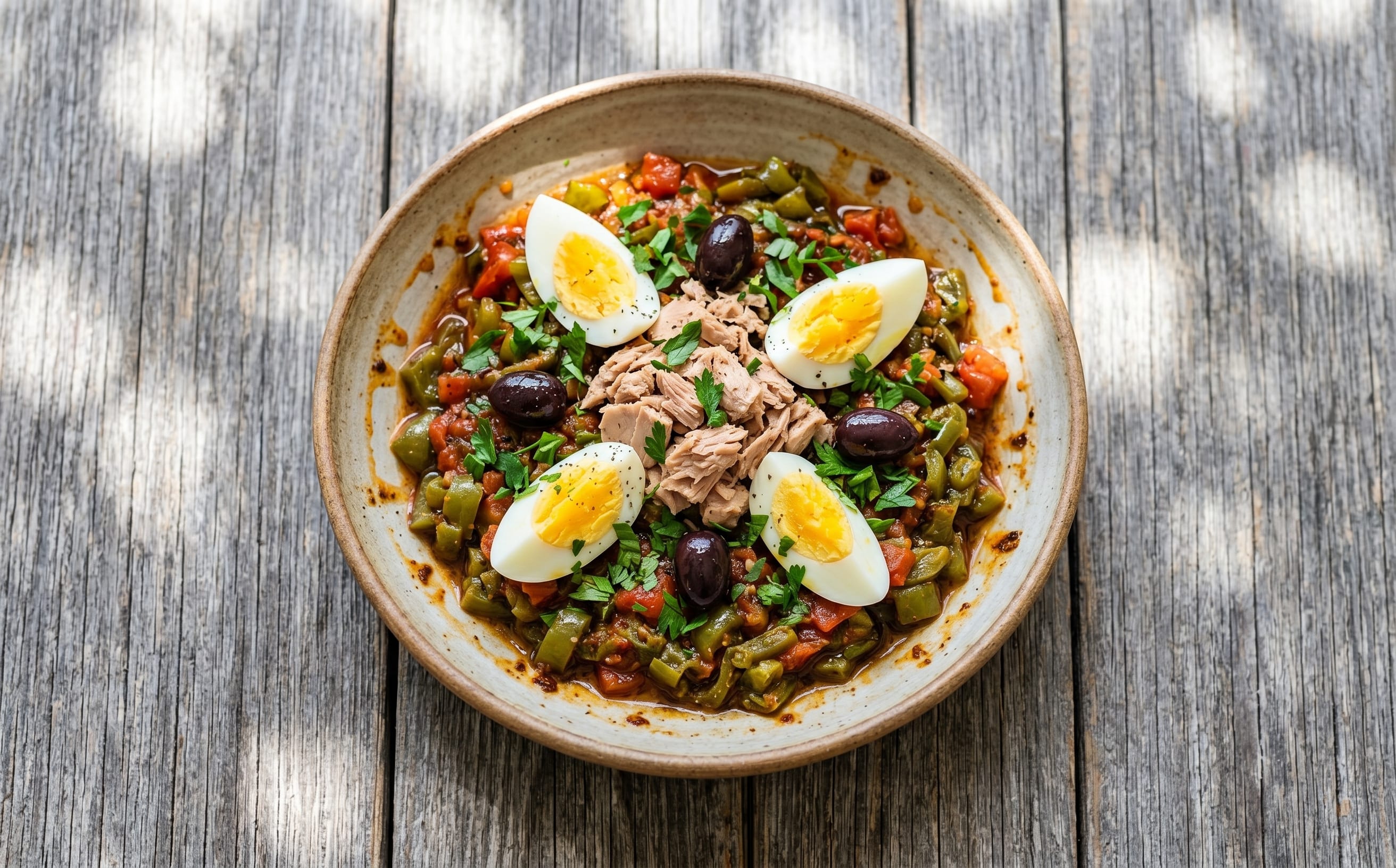 Slata Mechouia (Roasted Pepper and Tomato Salad)